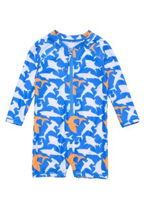 Snapper Rock Snapper Rock Shark Squad LS Sunsuit | Belk