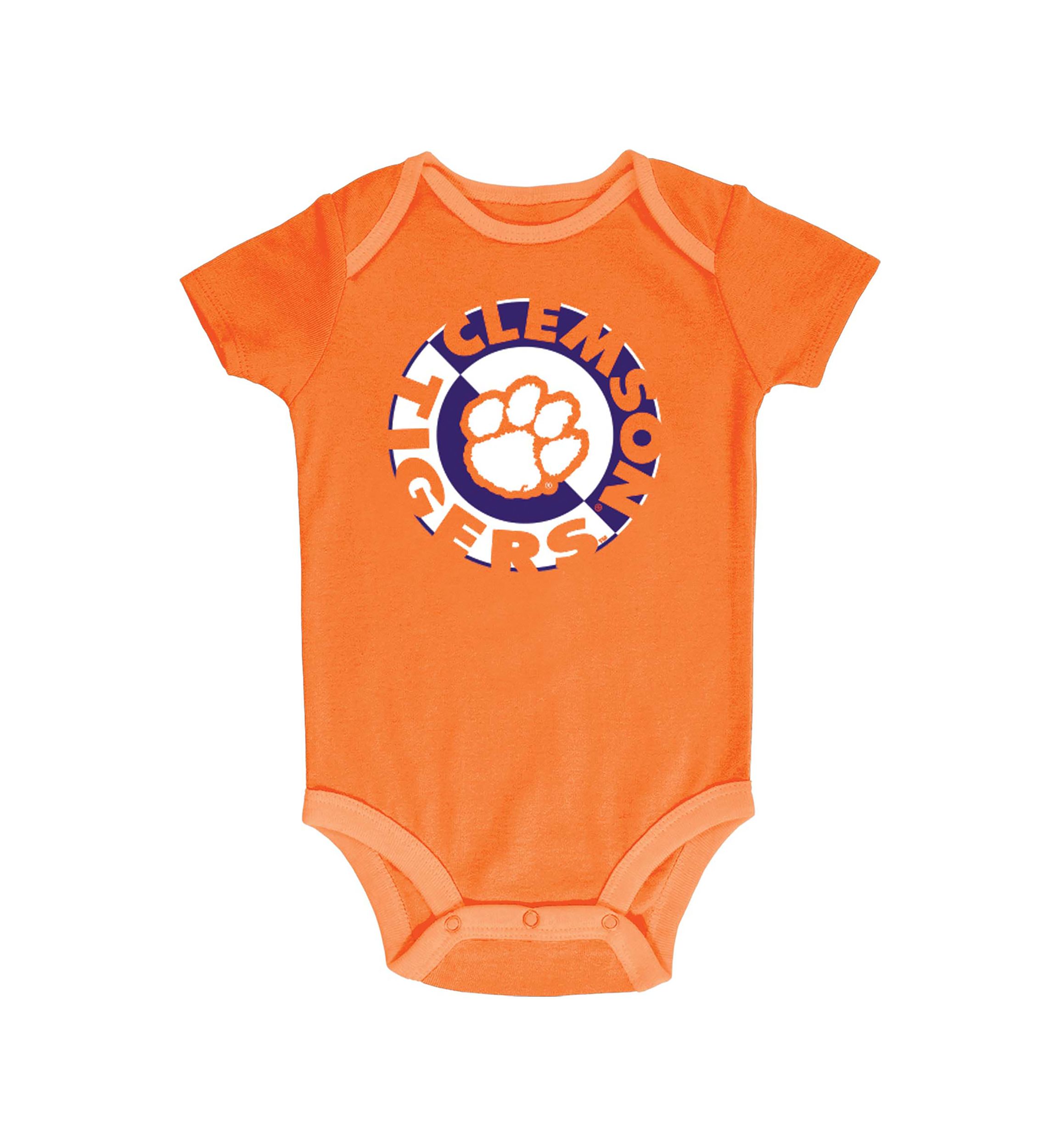 NCAA Clemson Tigers 3-Pack of Bodysuits