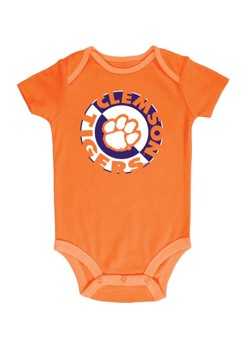 NCAA Clemson Tigers 3-Pack of Bodysuits