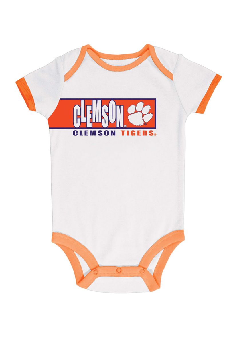 NCAA Clemson Tigers 3-Pack of Bodysuits
