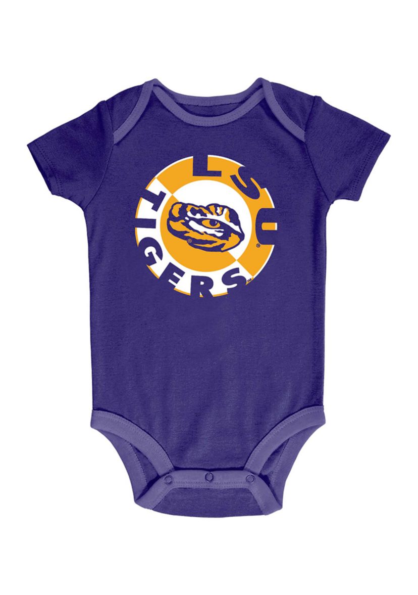 NCAA LSU Tigers 3-Pack of Bodysuits