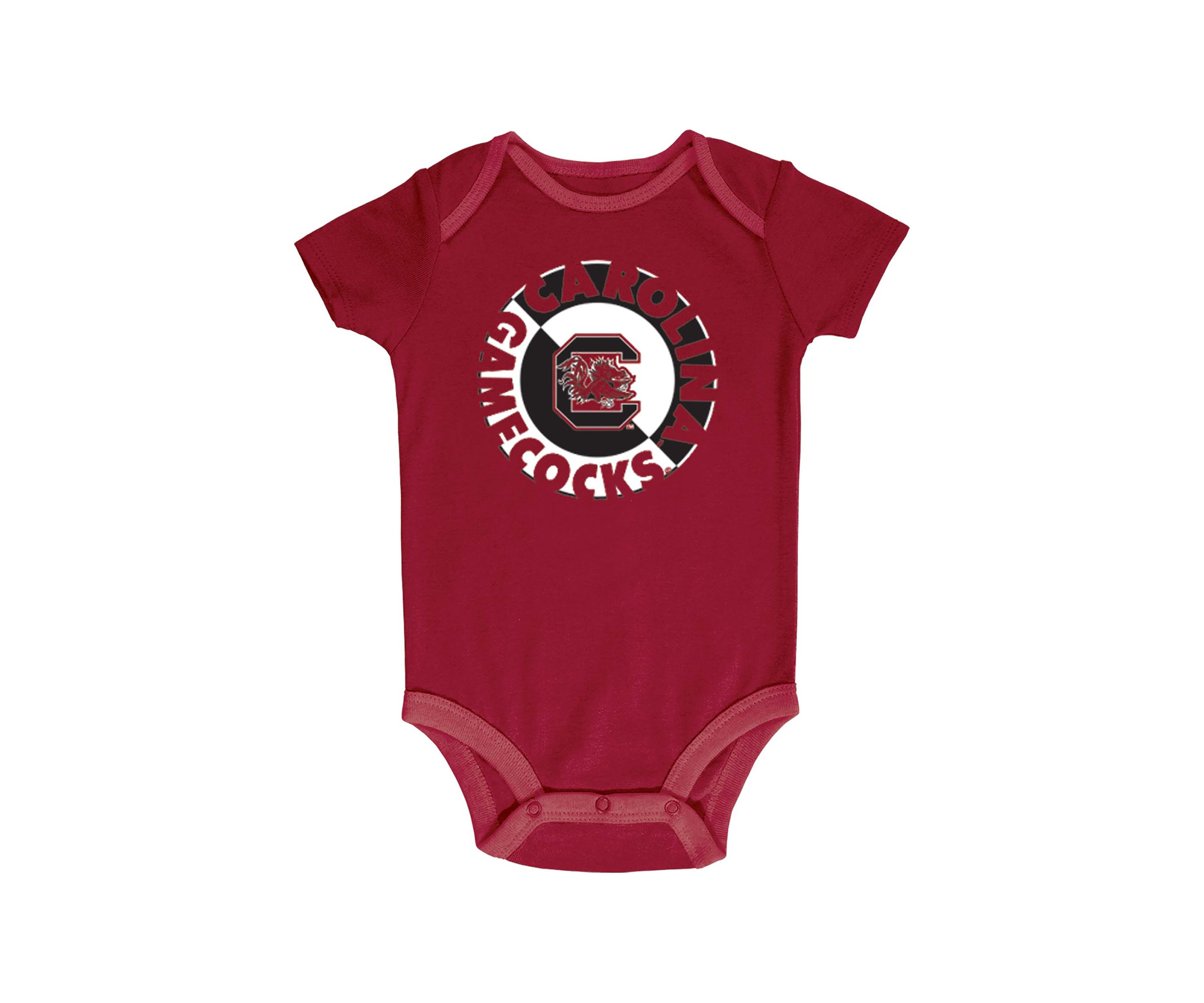 NCAA South Carolina Gamecocks 3-Pack of Bodysuits