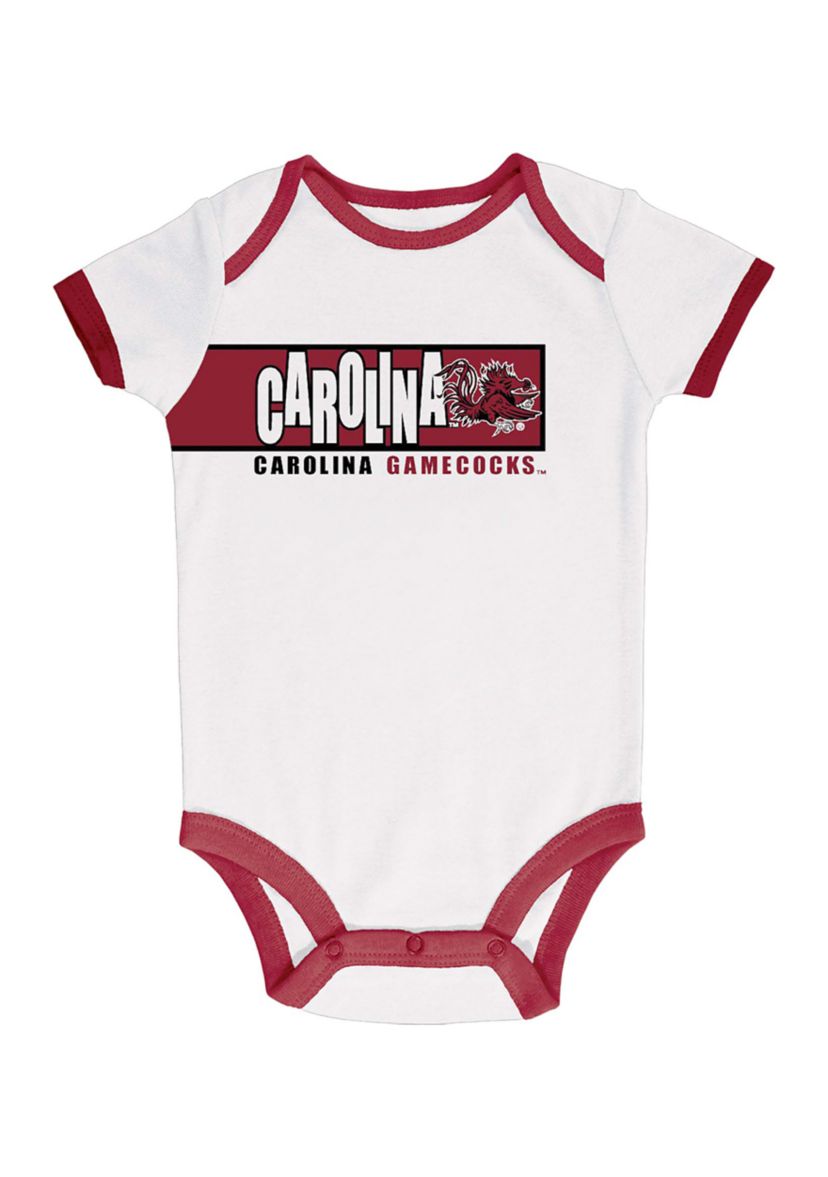 NCAA South Carolina Gamecocks 3-Pack of Bodysuits