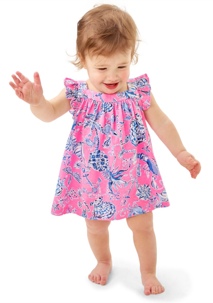 Baby Girls Plumeria Dress