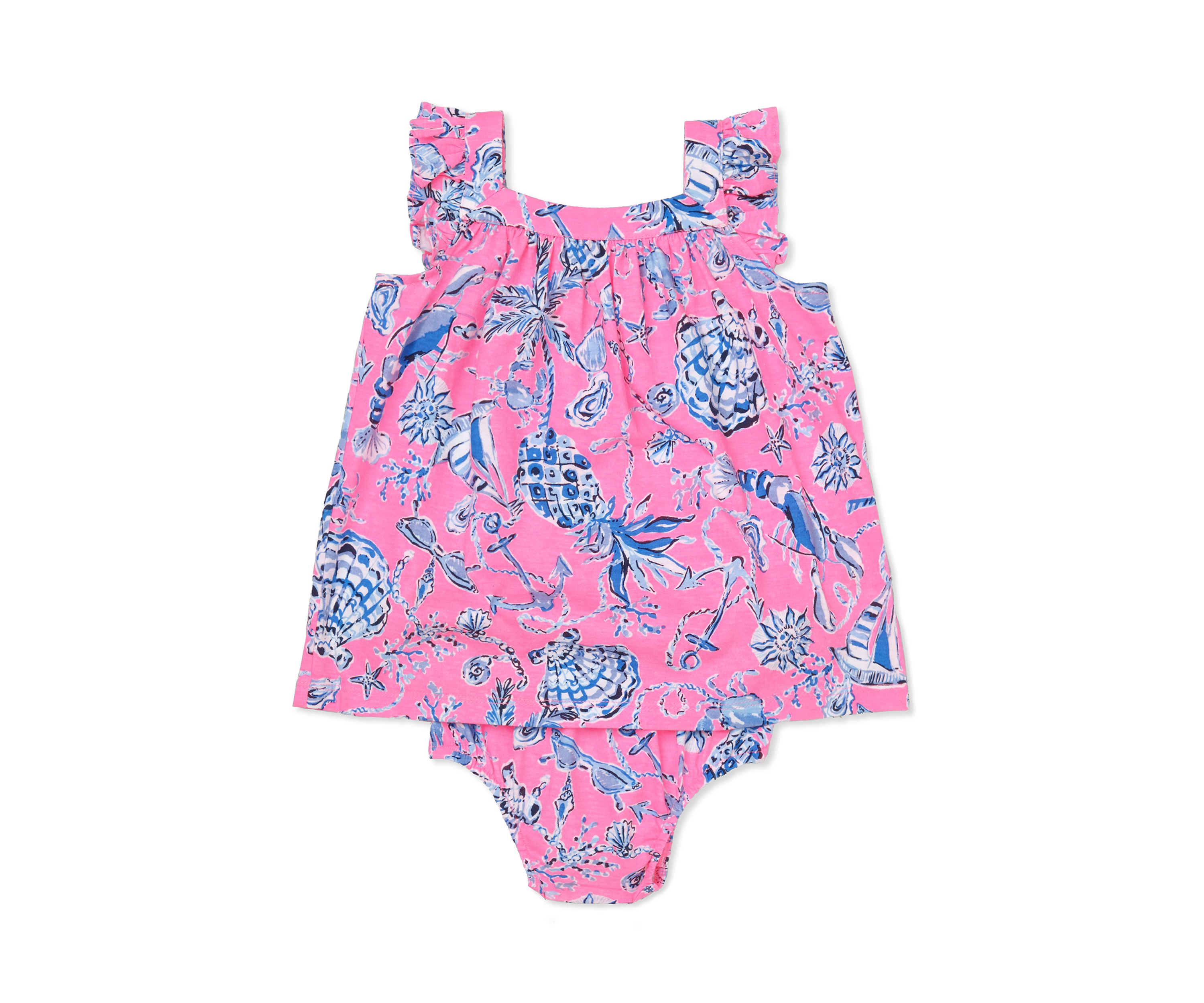Baby Girls Plumeria Dress