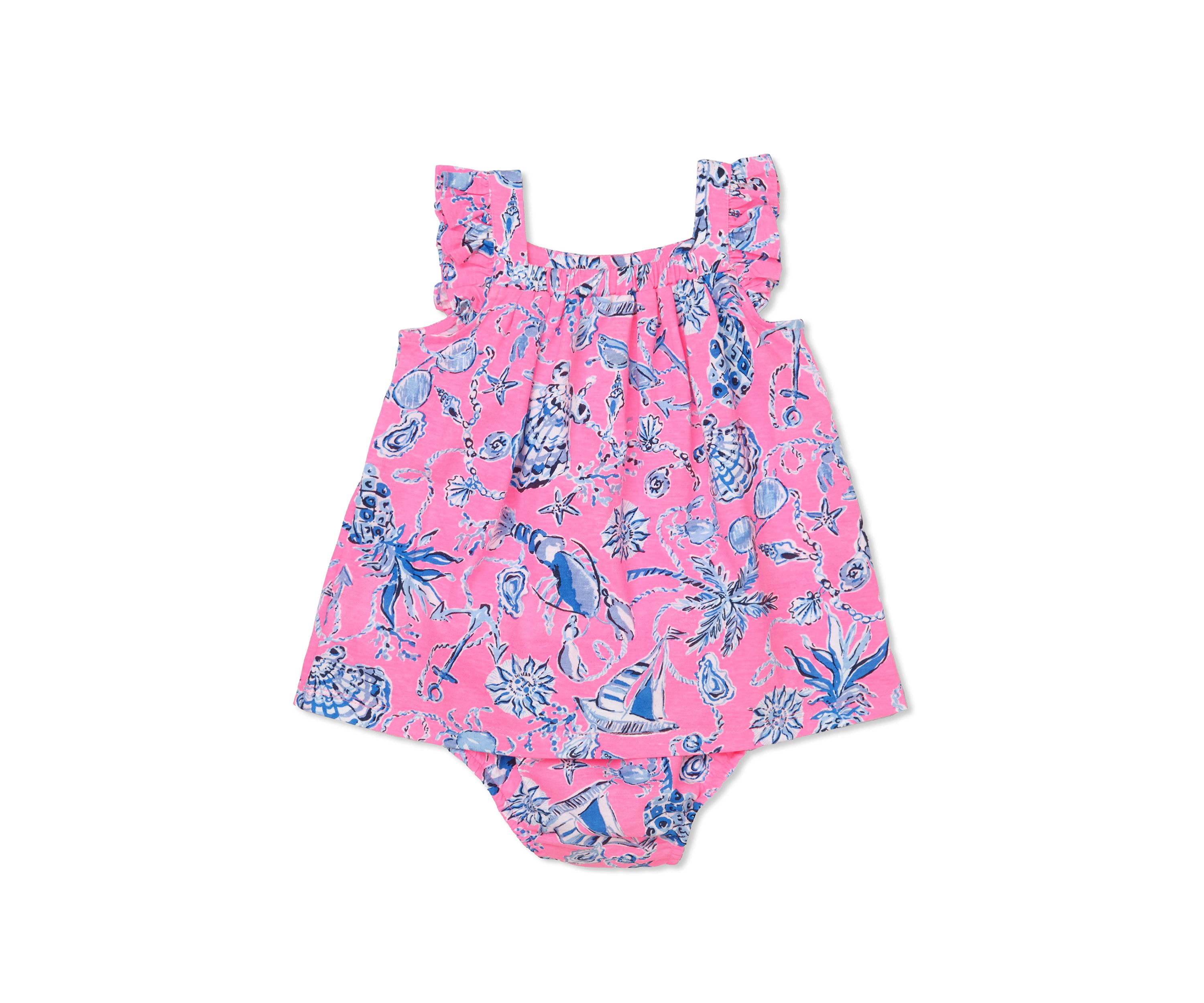 Baby Girls Plumeria Dress