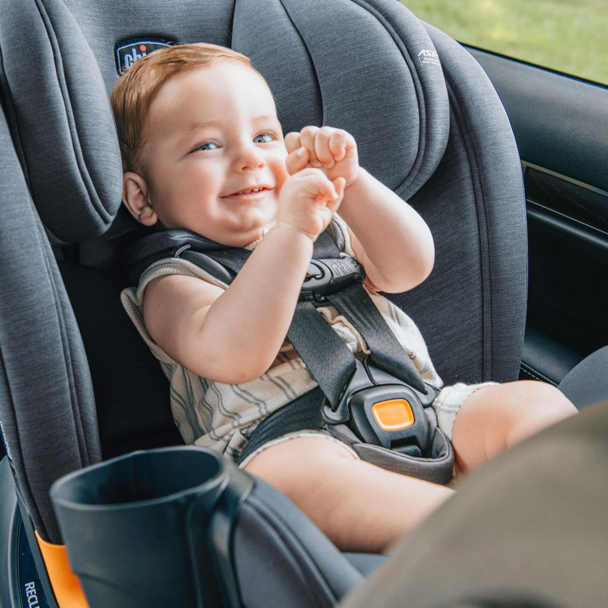 OneFit LX ClearTex All-in-One Car Seat Smoke