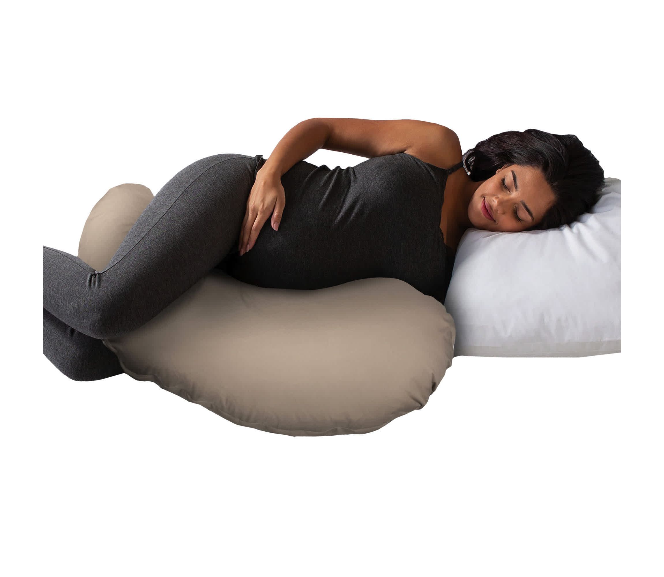 Boppy Cuddle Pillow w/ Organic Cotton Cover Biscuit