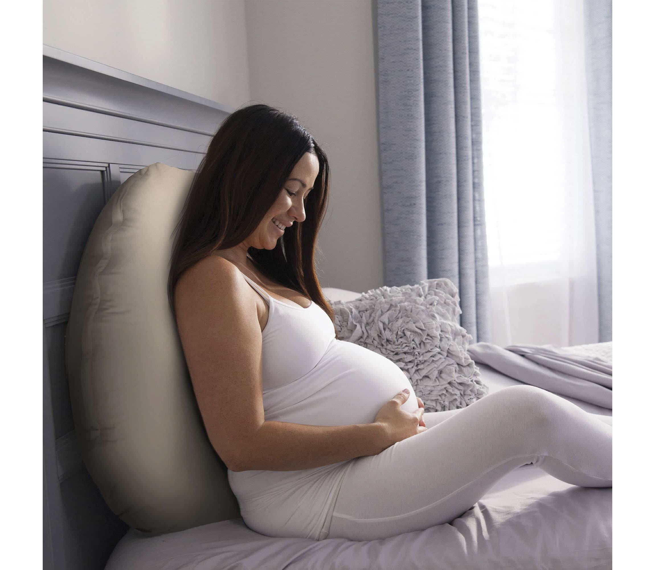 Boppy Cuddle Pillow w/ Organic Cotton Cover Biscuit