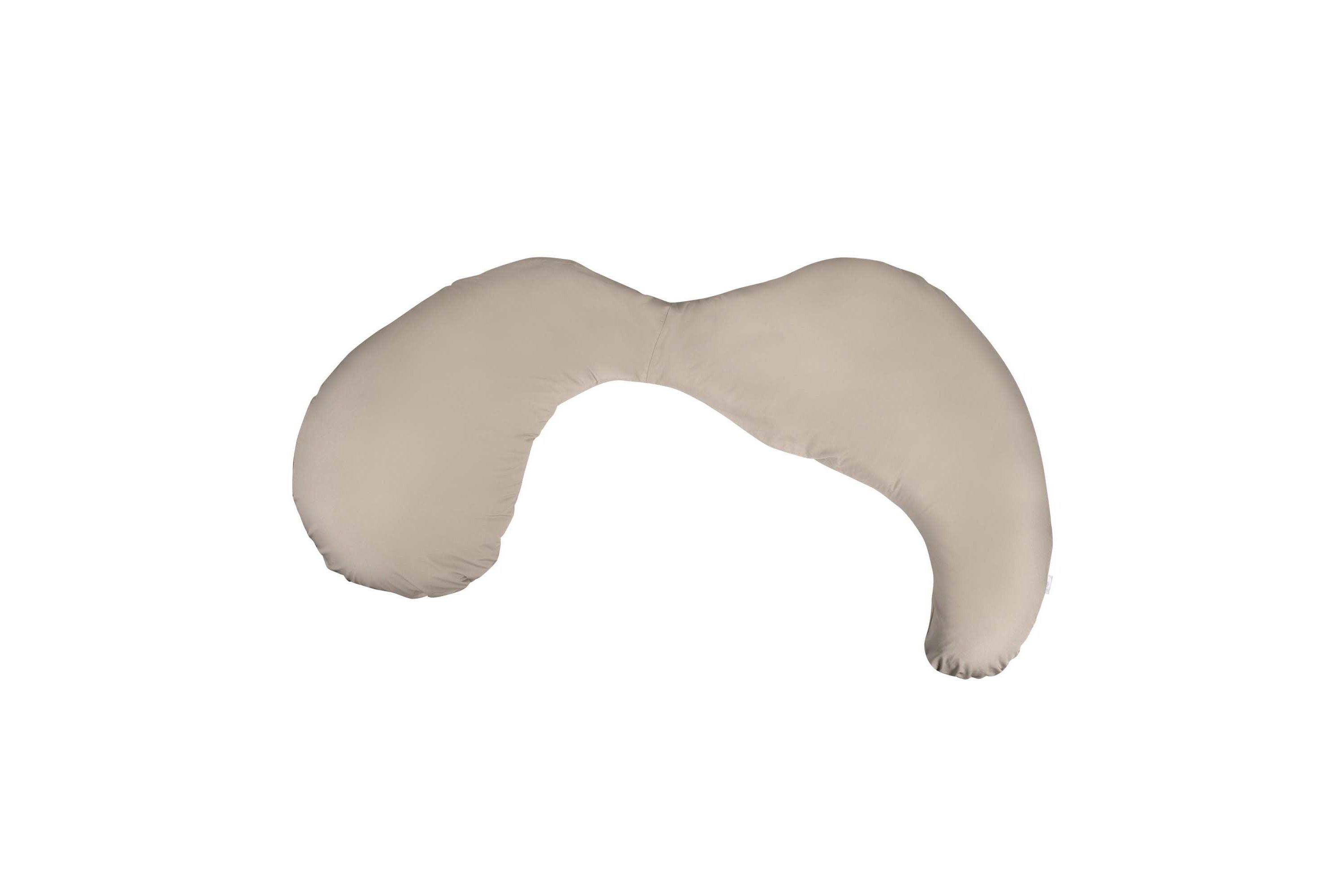 Boppy Total Body Pillow w/ Organic Cotton Cover Biscuit
