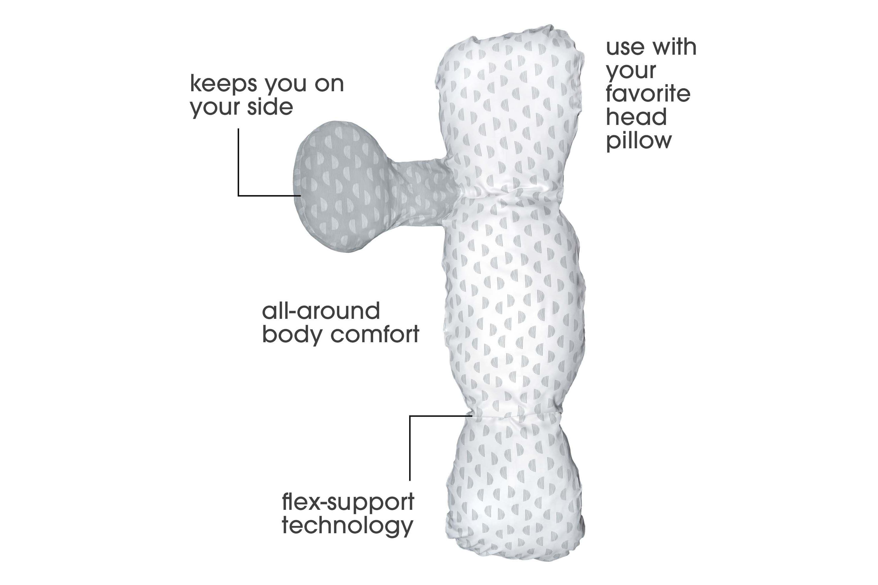 Boppy Full Body Side Sleeper Pillow Mirage