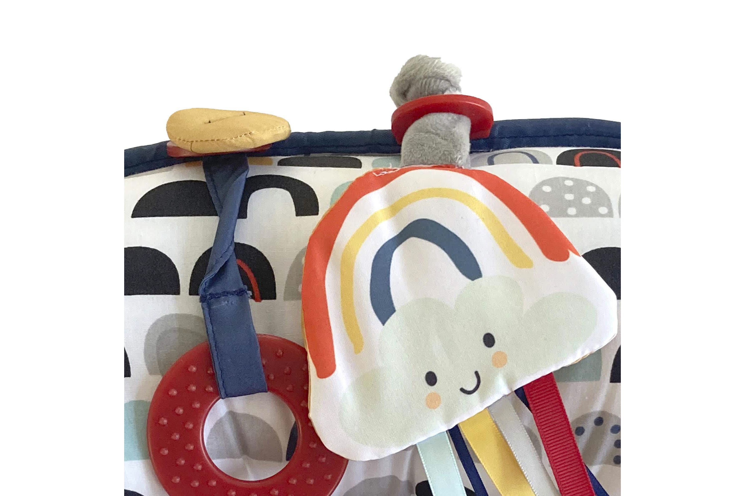 Boppy Tummy Time Prop Pillow Black & White Rainbows