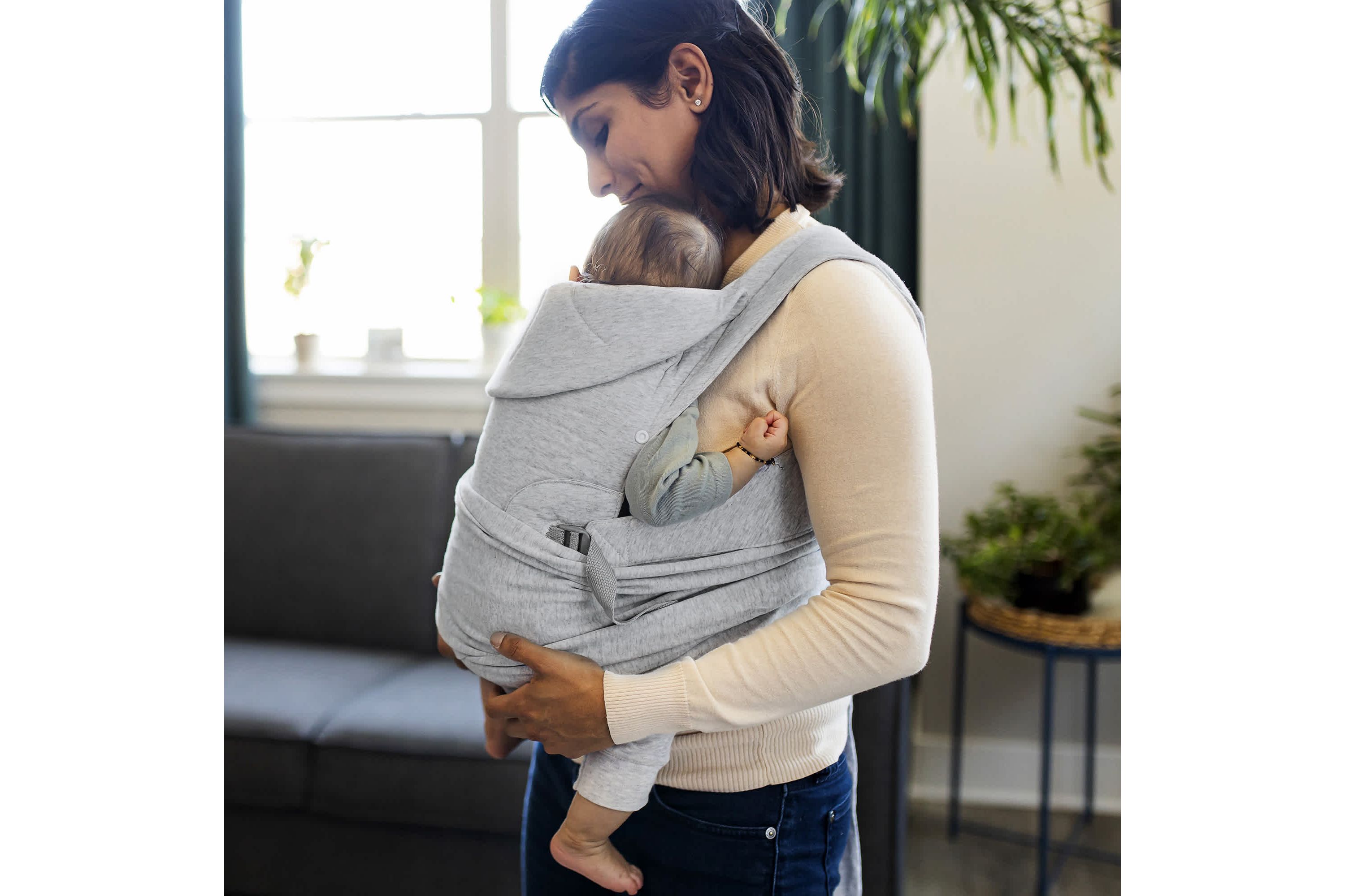 Boppy ComfyGrow Hybrid Baby Carrier Dove Gray
