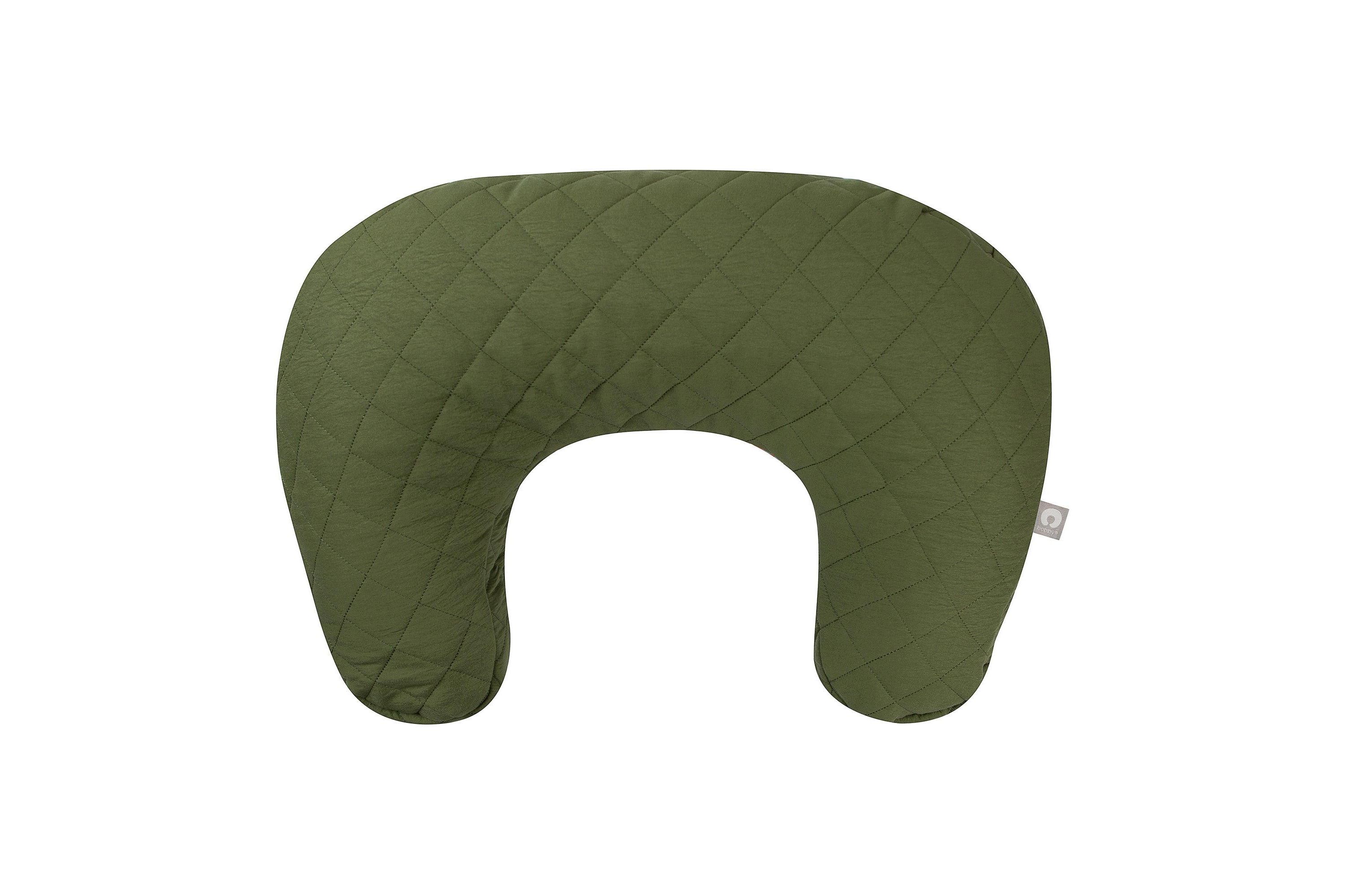 Boppy New Luxe Nursing Pillow Quilted Moss