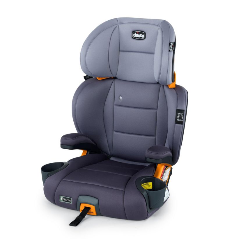 KidFit ClearTex Plus 2in1 Belt Positioning Booster Car Seat Lilac