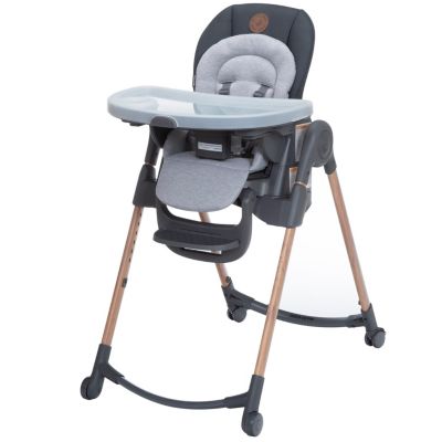 Maxi-Cosi Kids Minla 6-In-1 Adjustable High Chair Essential Graphite, Gray -  0884392942595