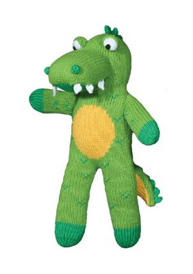 Puzzled Alligator Plush Keychain Stuffed Animal Toy - Soft Fur Wild Life  Animal Green Crocodile Charm Keyring, Decorative Plush Toy Accessory Fun