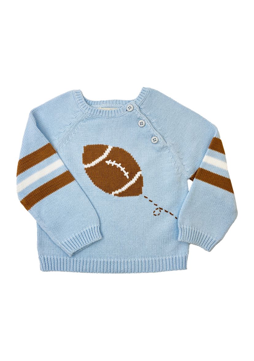 Baby Football Embroidered Sweater