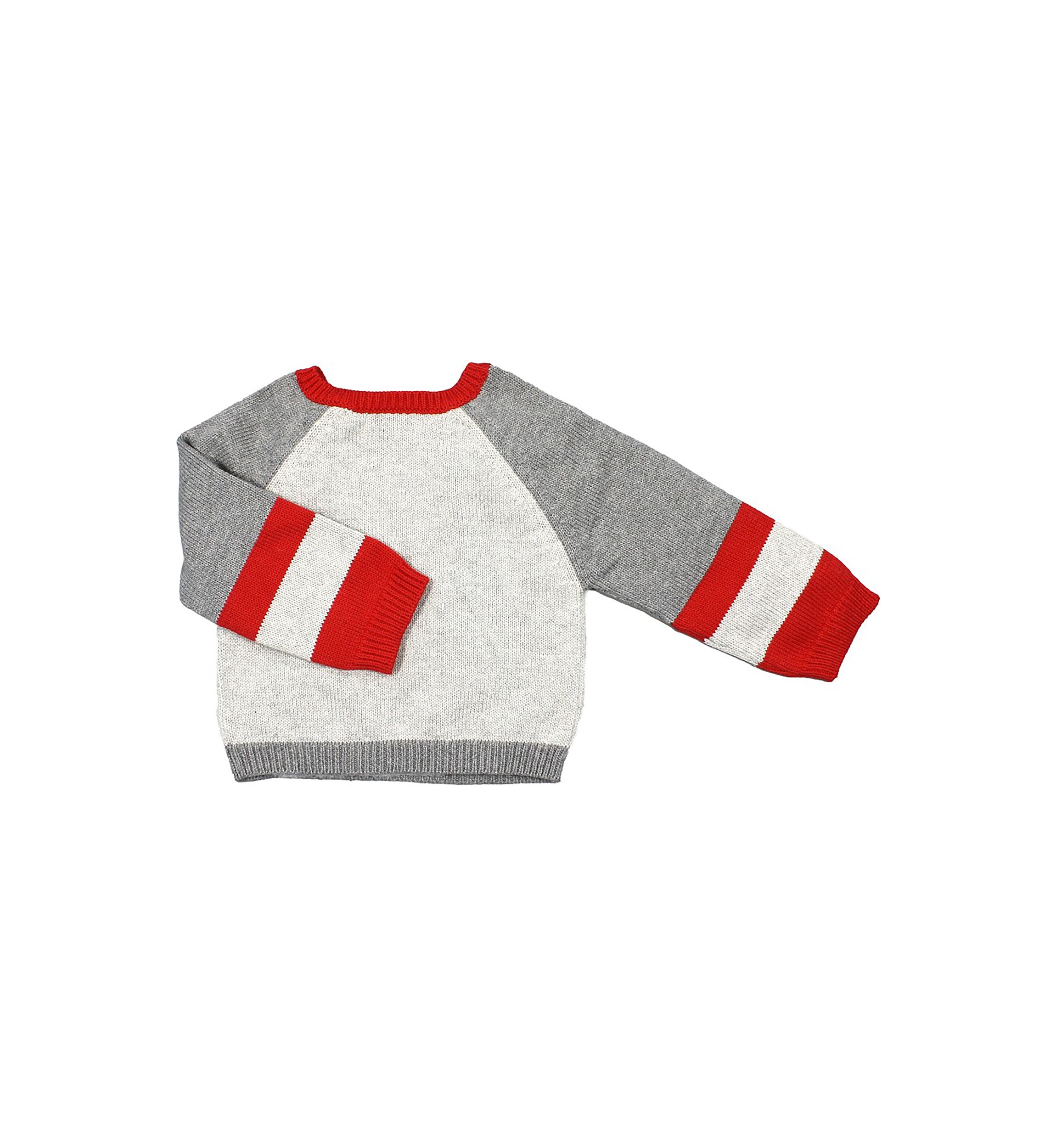 Baby Boys Firetruck Sweater