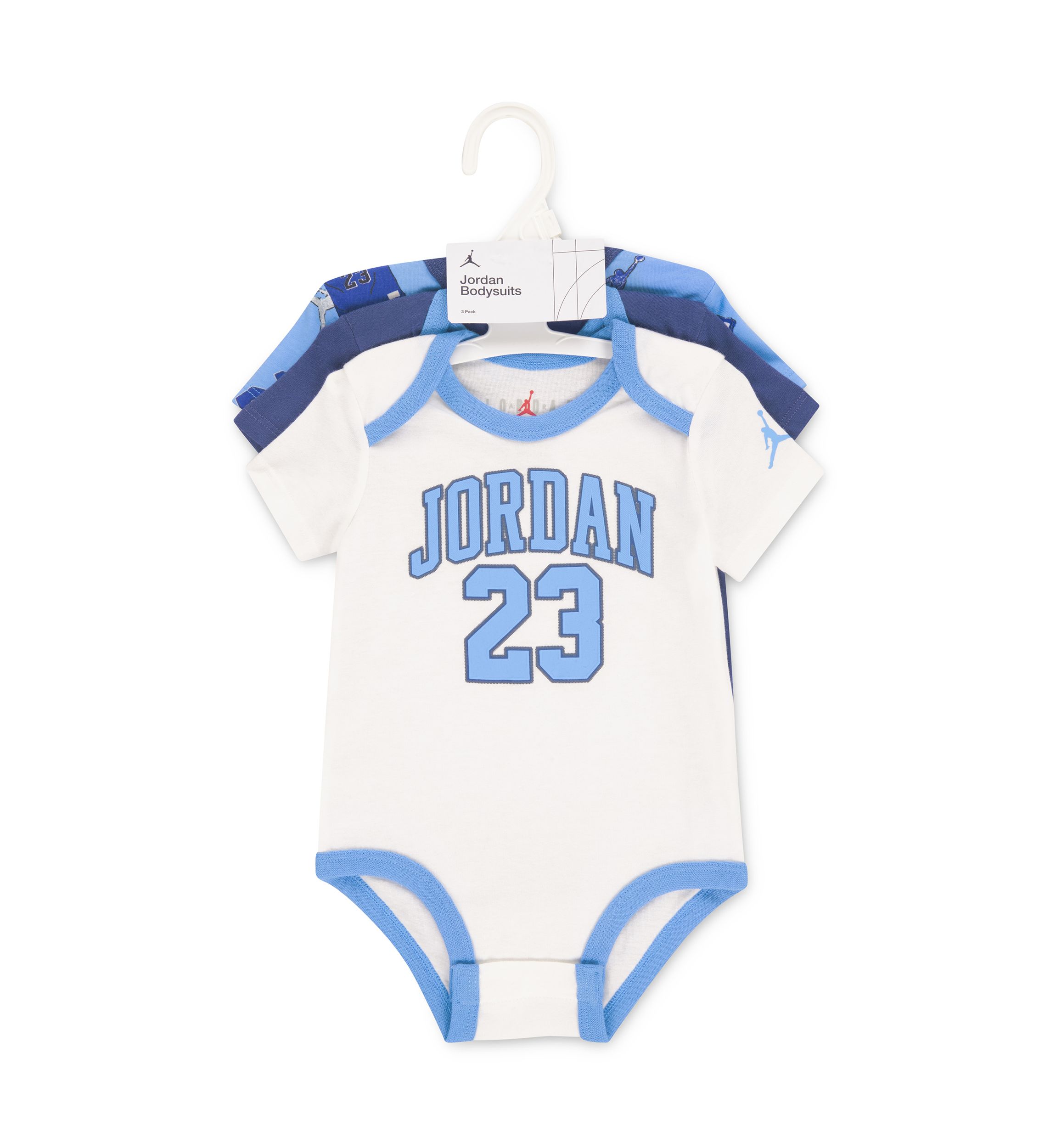 Baby Boys Jersey Bodysuits - 3-Pack 