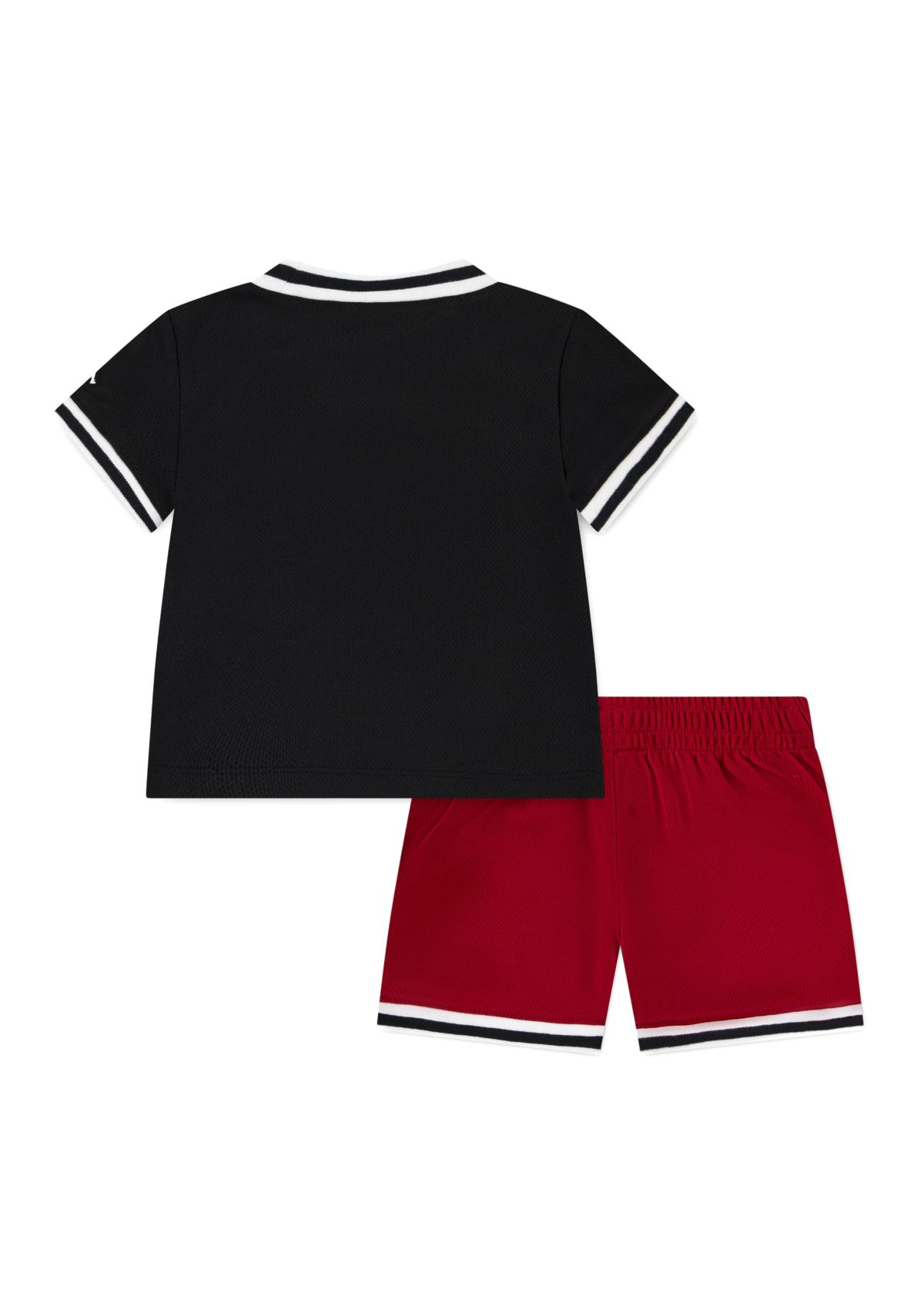 Baby Boys Matching Taping Mesh Short Set