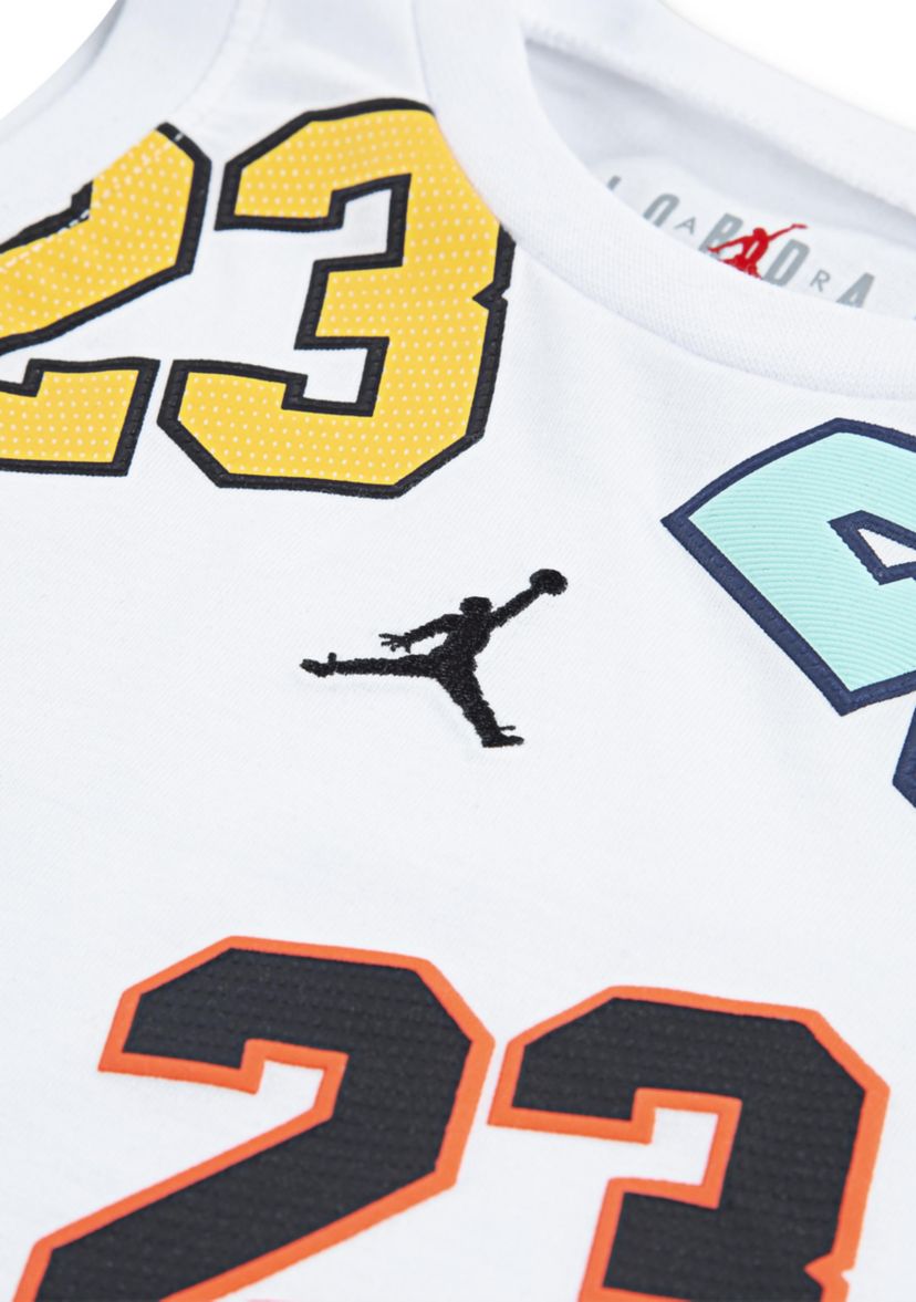 Toddler Boys 23 Mashup Printed T-Shirt and Shorts Set