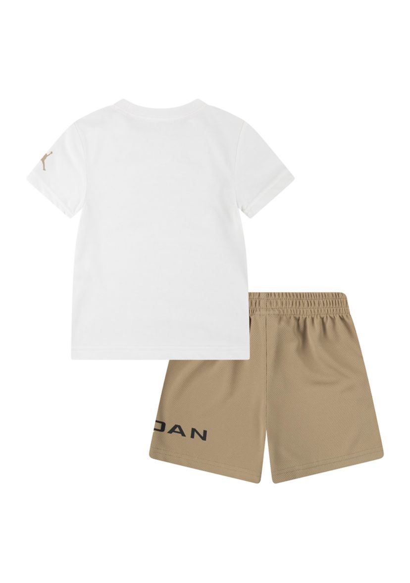Toddler Boys Baseline Graphic T-Shirt and Mesh Shorts Set