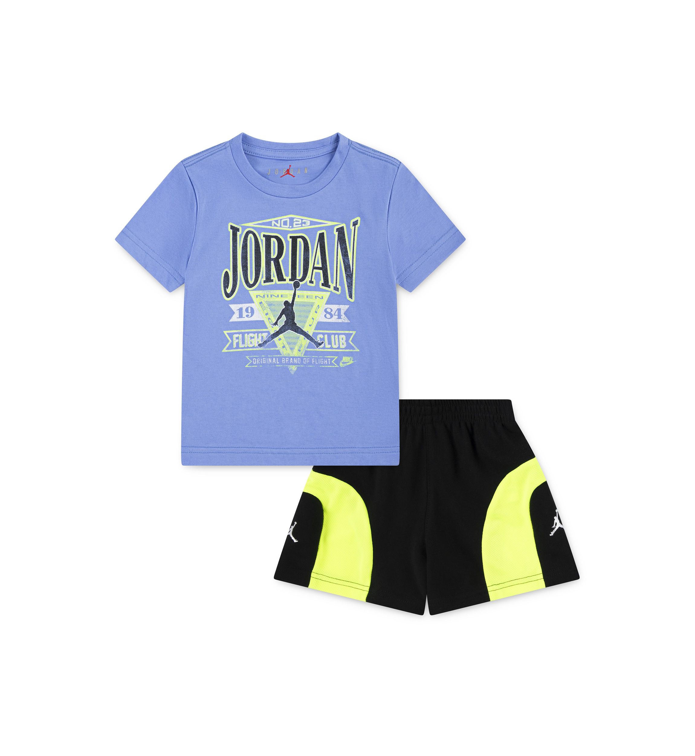 Toddler Boys Flight Club Era Graphic T-Shirt and Shorts Set