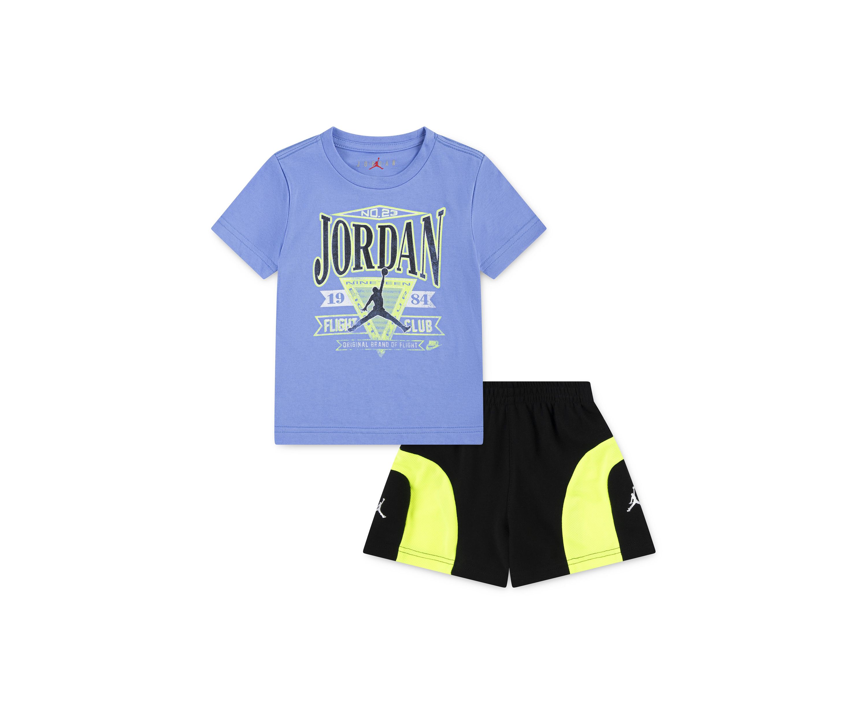 Toddler Boys Flight Club Era Graphic T-Shirt and Shorts Set