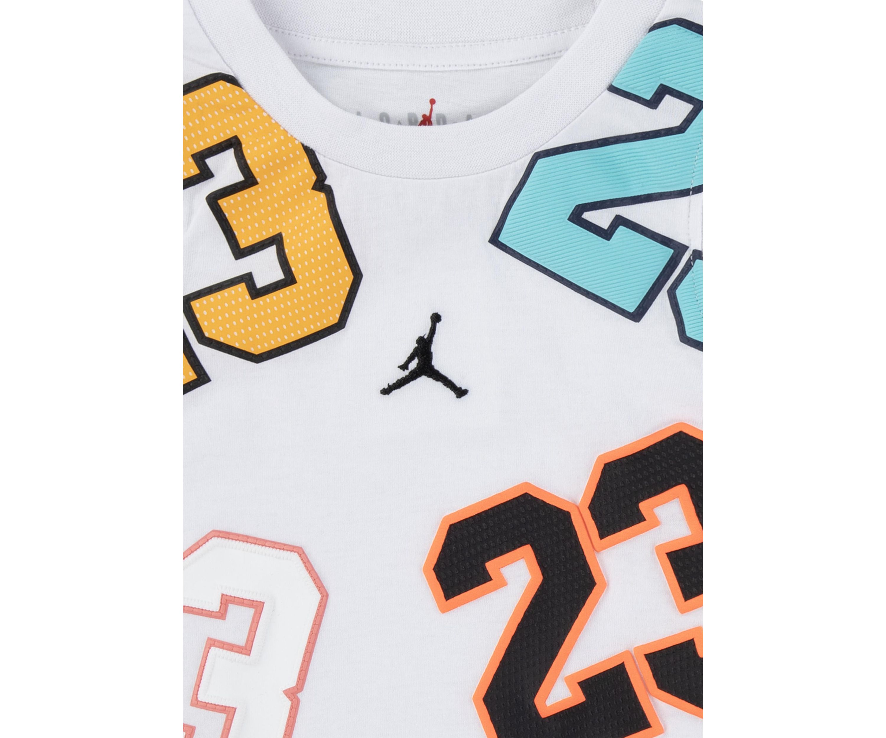 Toddler Boys Printed T-Shirt and Mesh Shorts Set