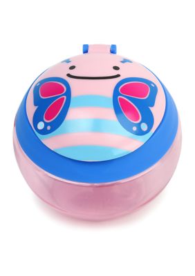Skip Hop Kids Zoo Snack Cup - Butterfly, Pink