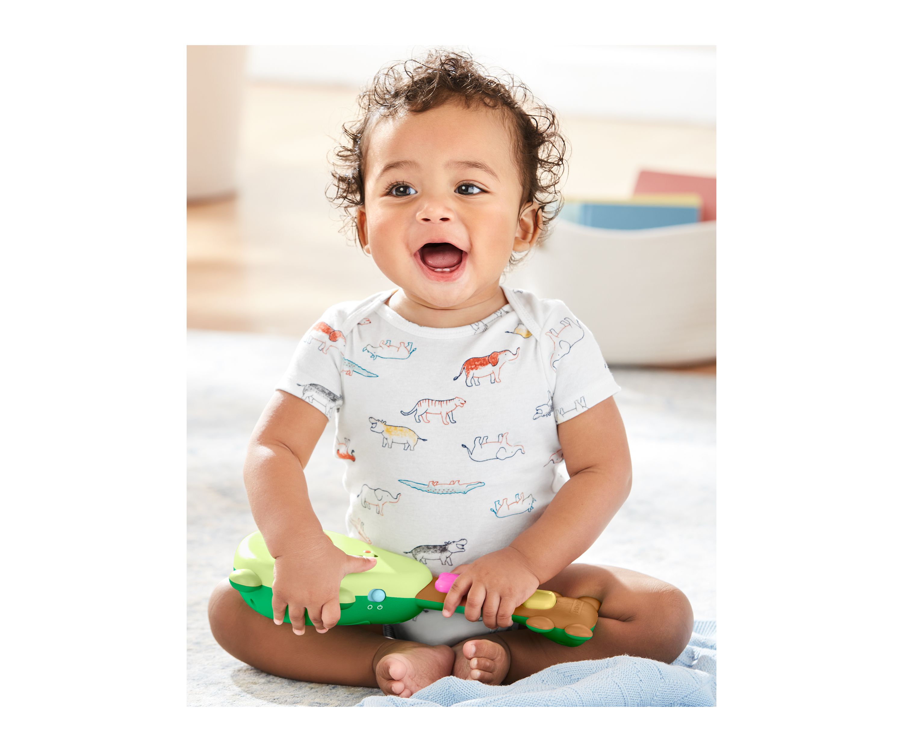 Baby Farmstand Rock-A-Mole Guitar Toy