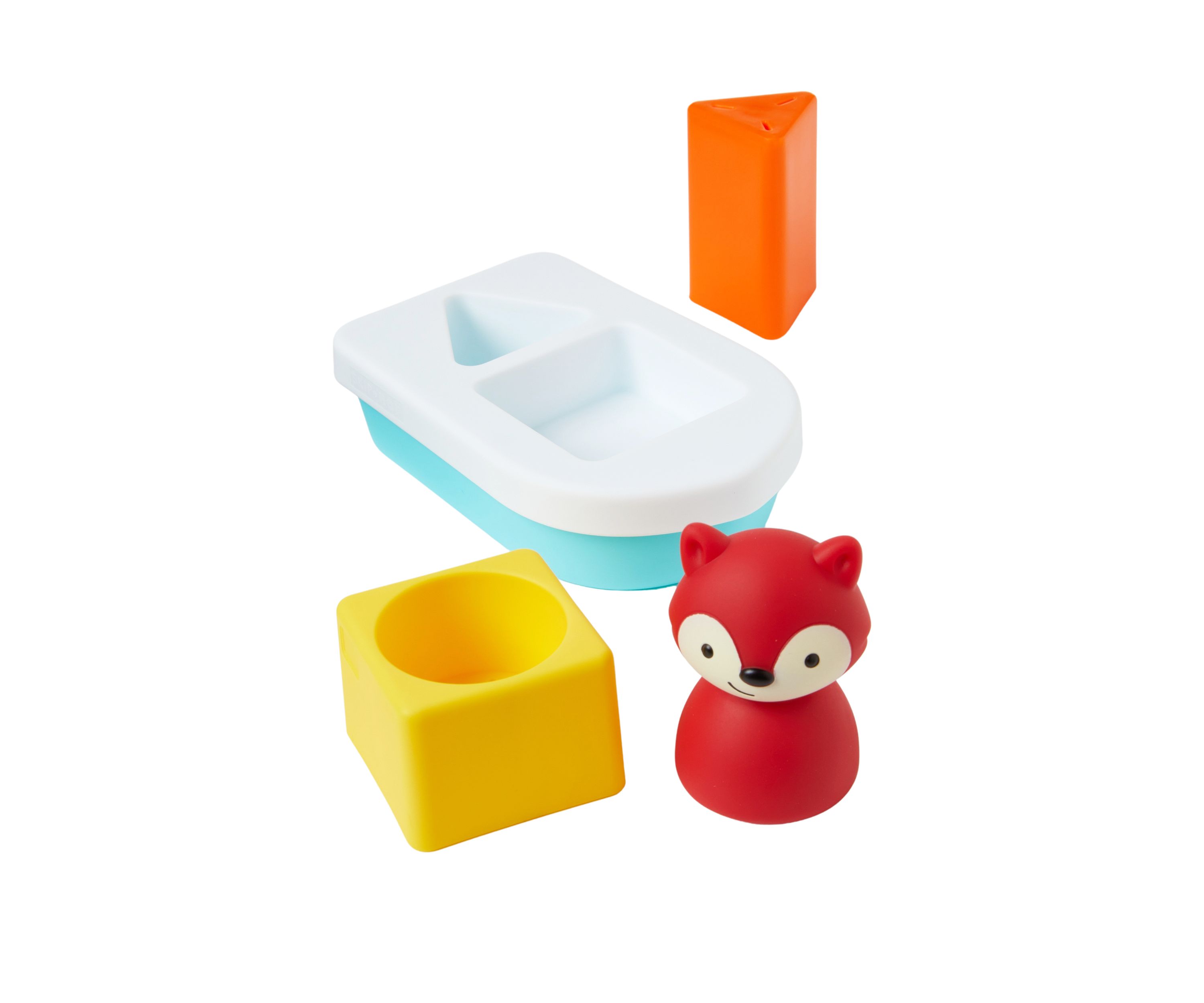 Zoo Sort & Stack Boat Baby Bath Toy