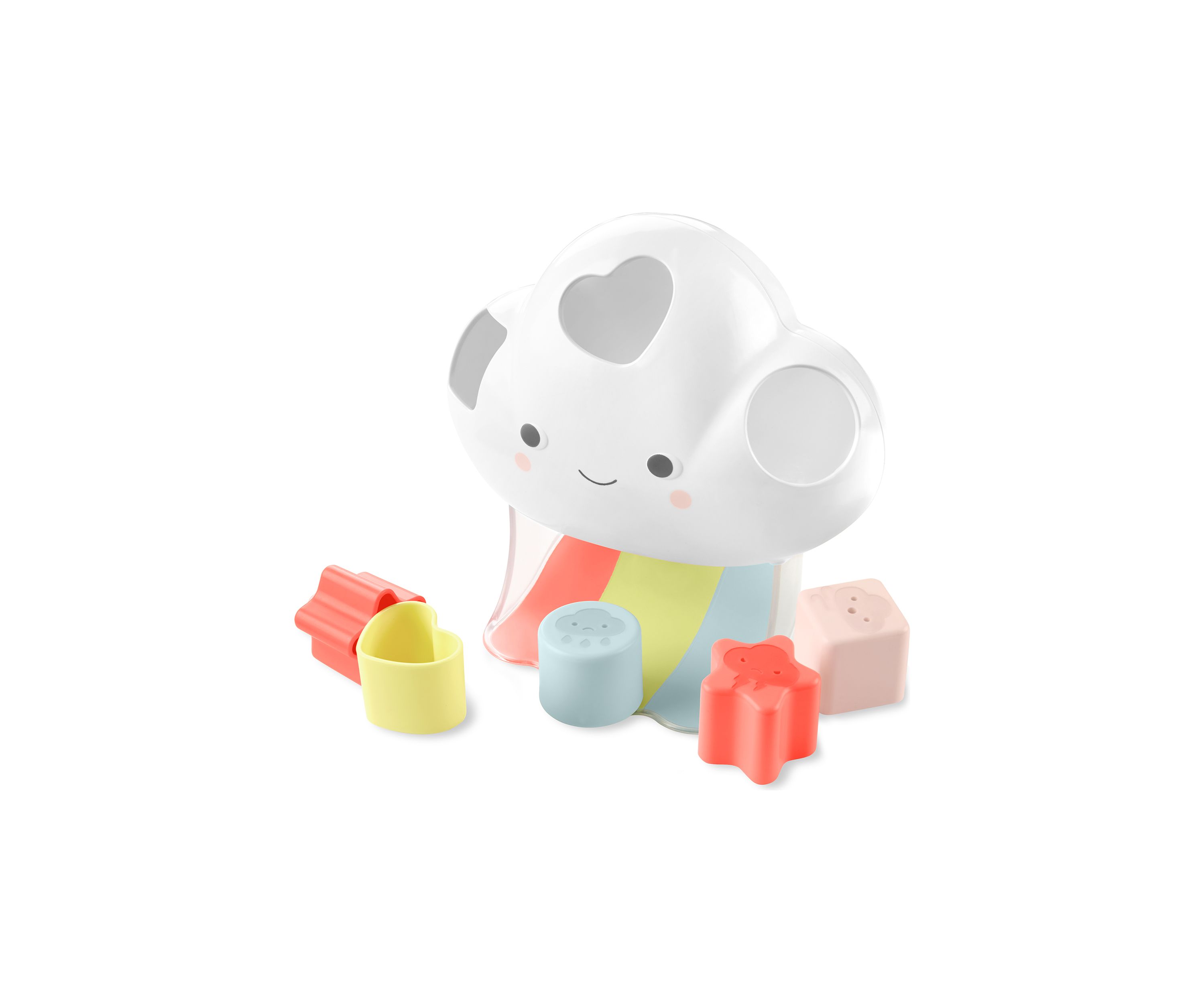 Baby Silver Lining Cloud Feelings Shape Sorter Toy