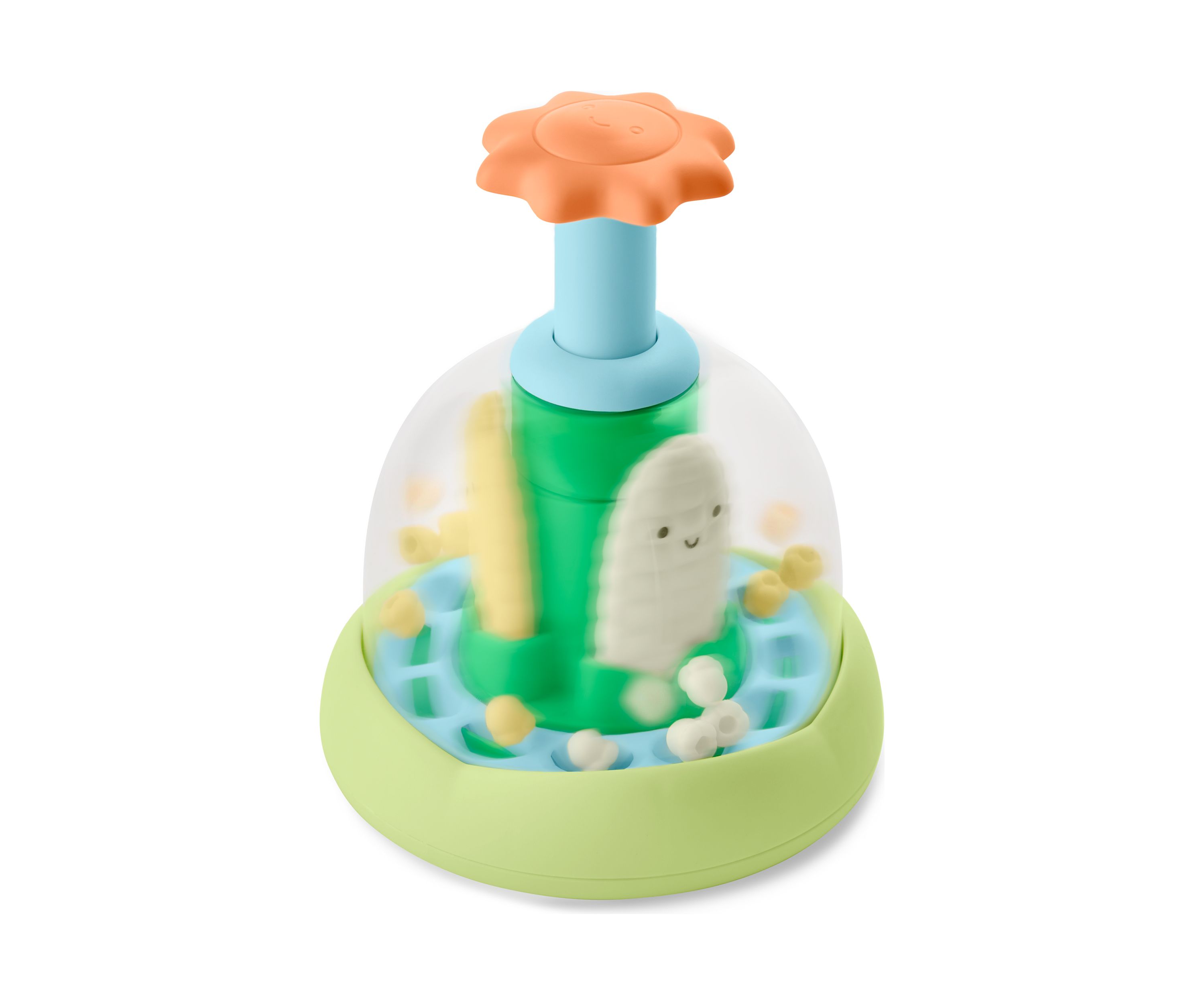 Baby Farmstand Push and Spin Toy