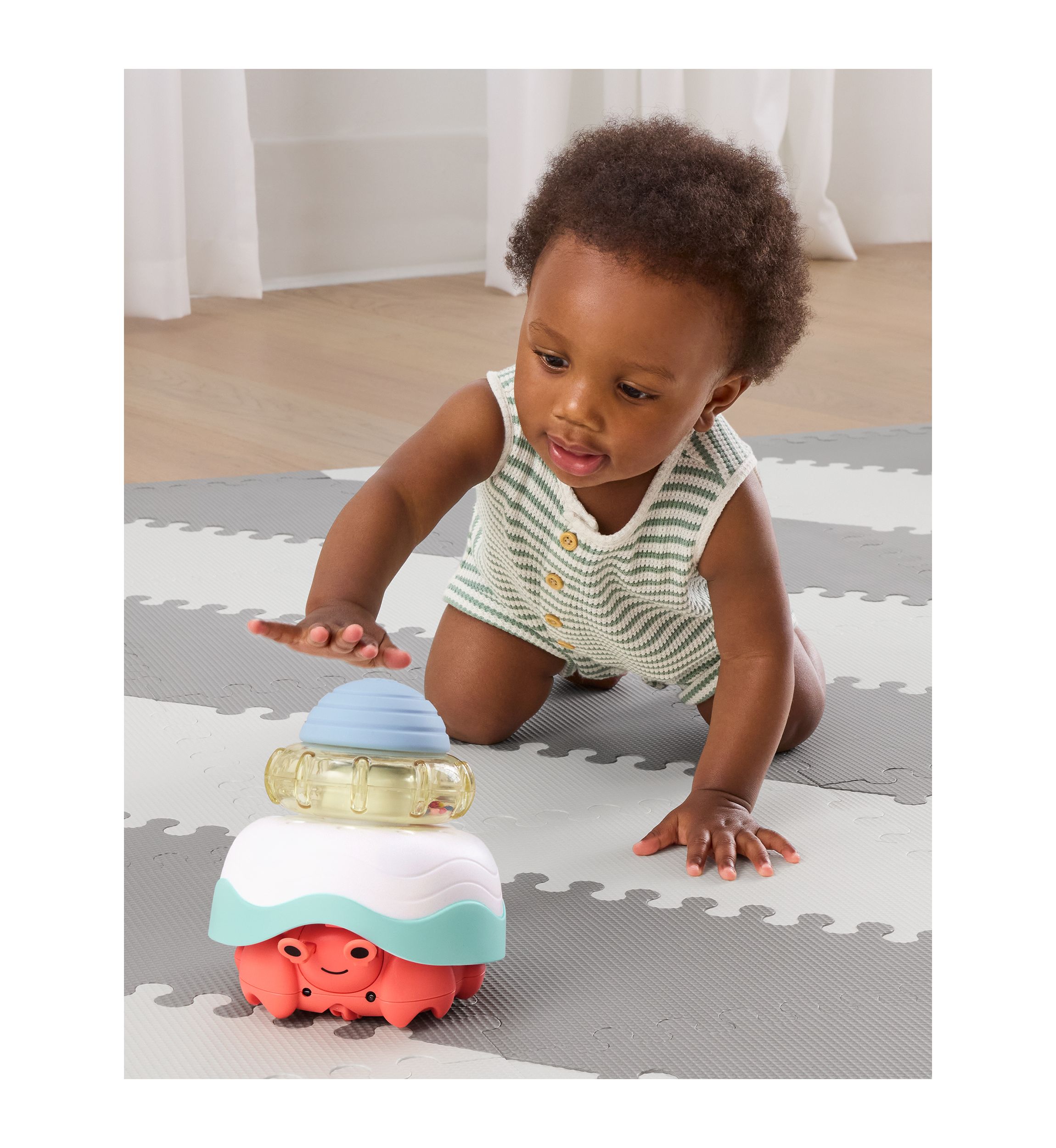 Happy Hermit 3-in-1 Crawl Toy