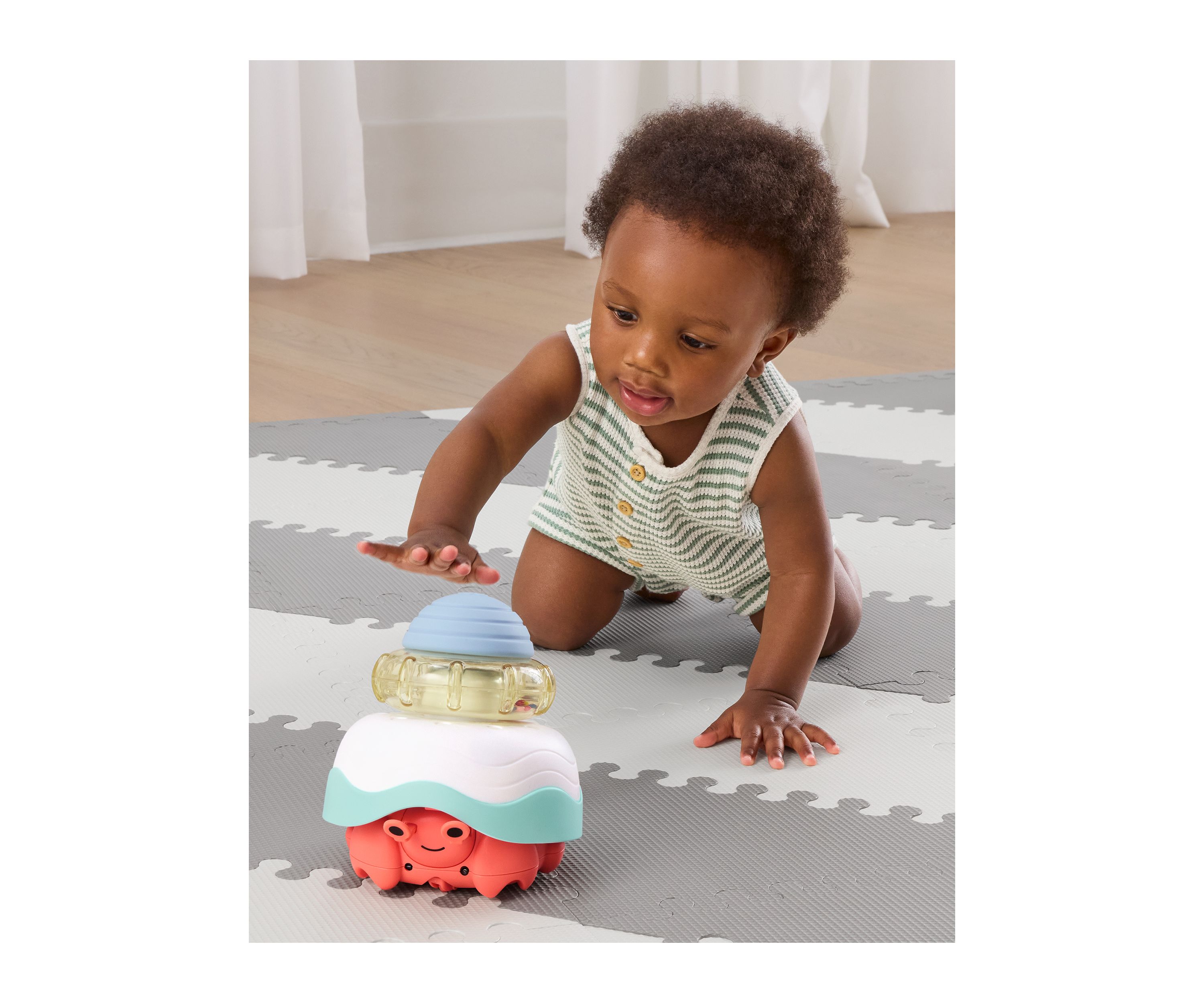 Happy Hermit 3-in-1 Crawl Toy