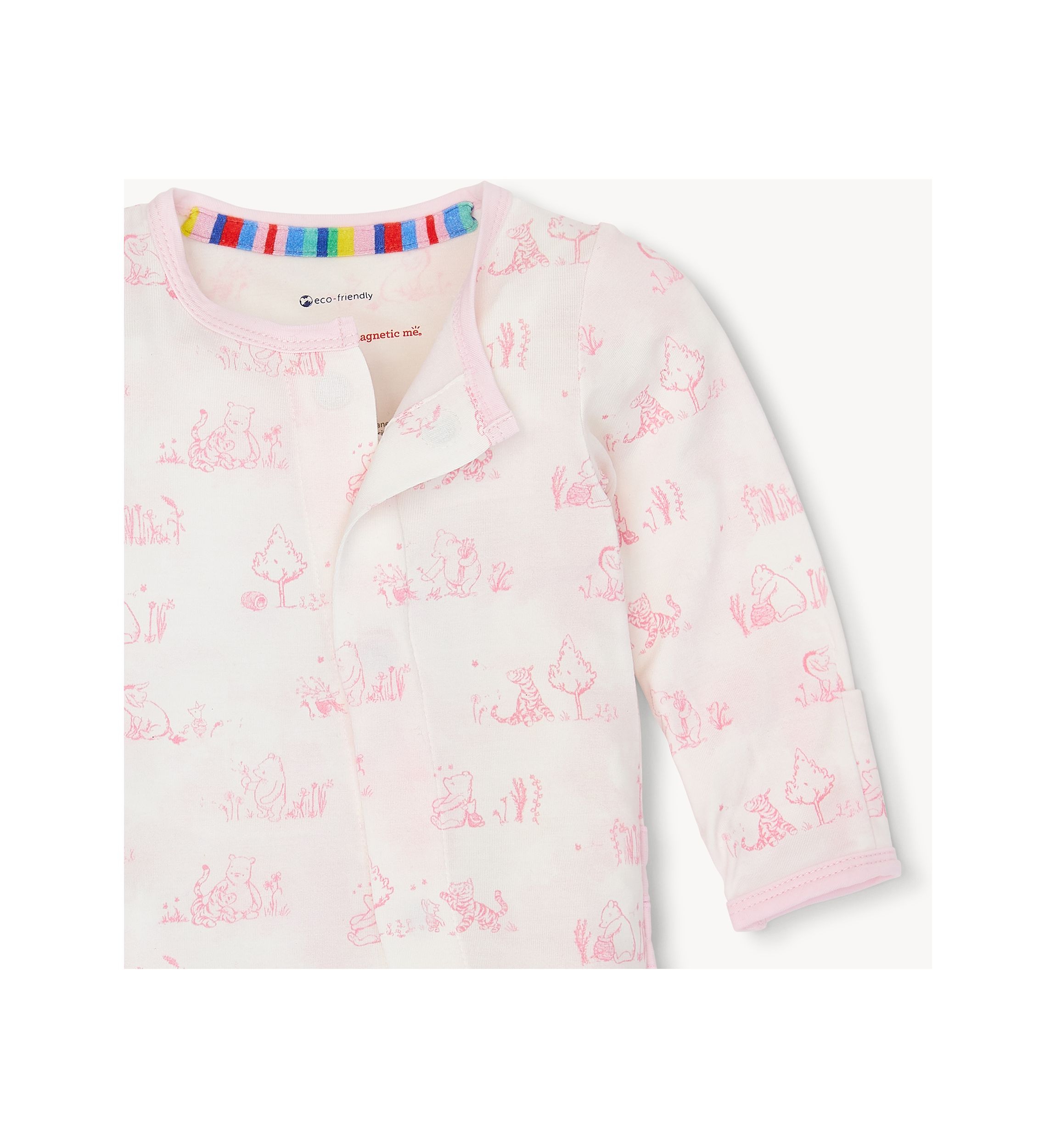 Baby Girls Sweeter Than Hunny Printed Footie Pajamas