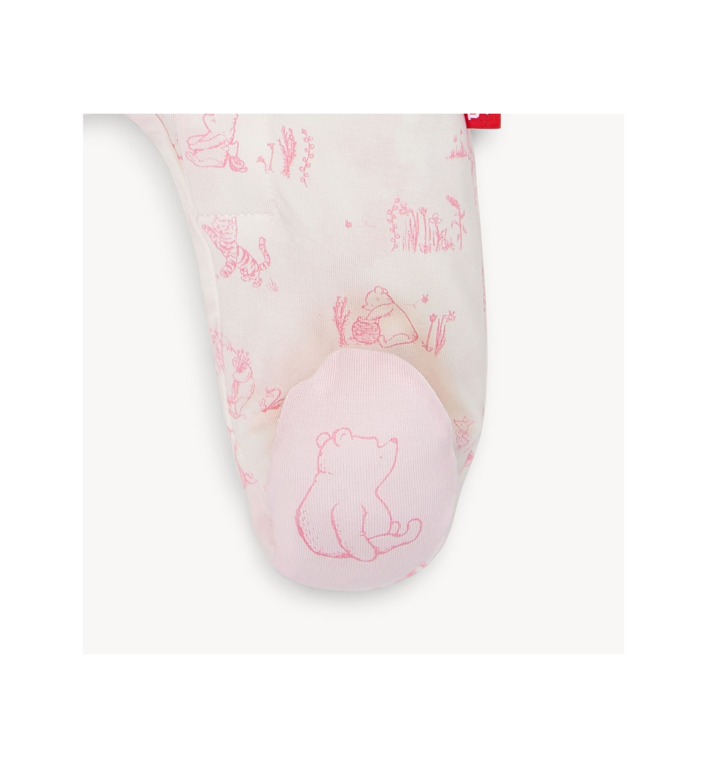 Baby Girls Sweeter Than Hunny Printed Footie Pajamas