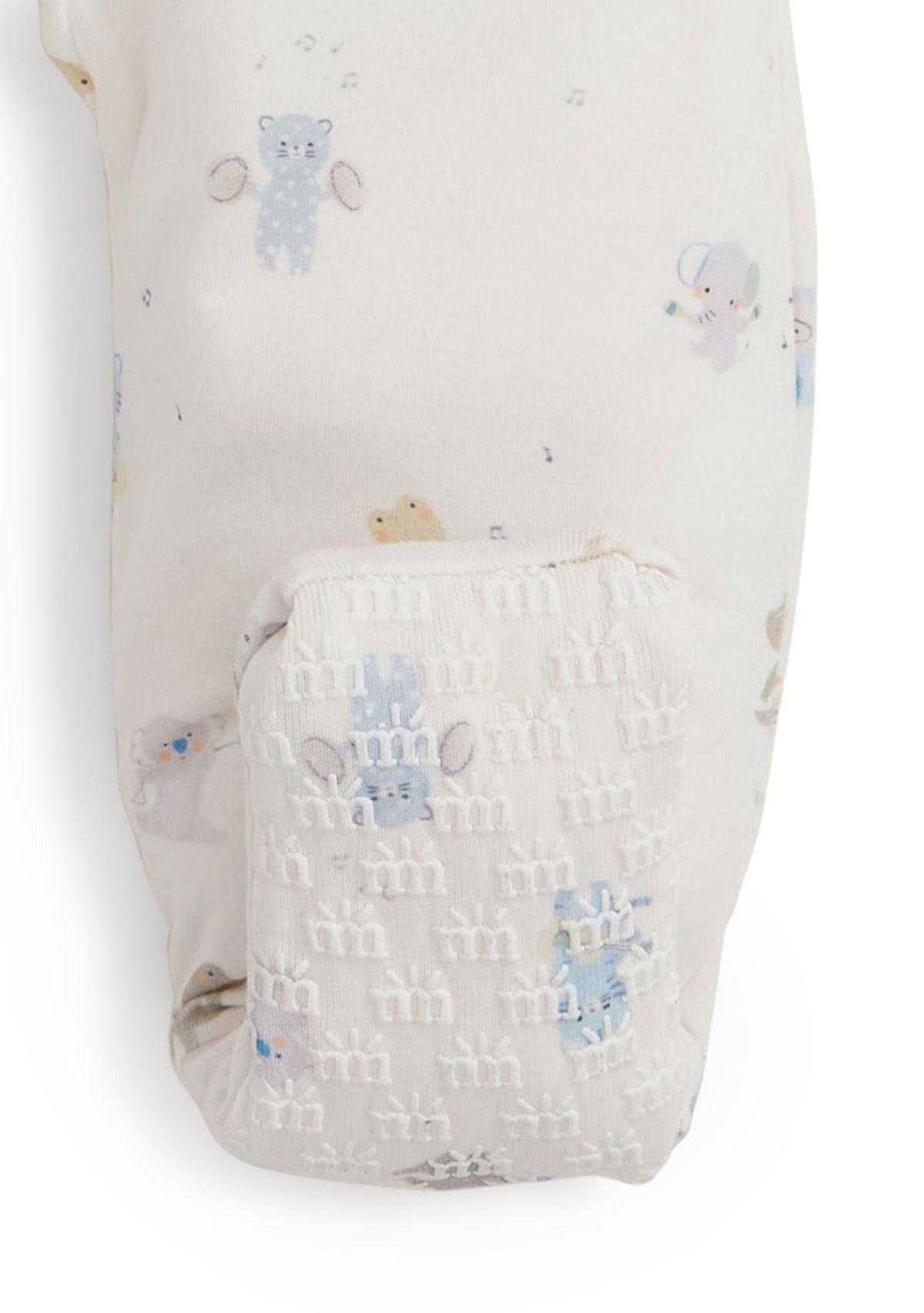 Baby Boys Baby Beats Blue Coverall