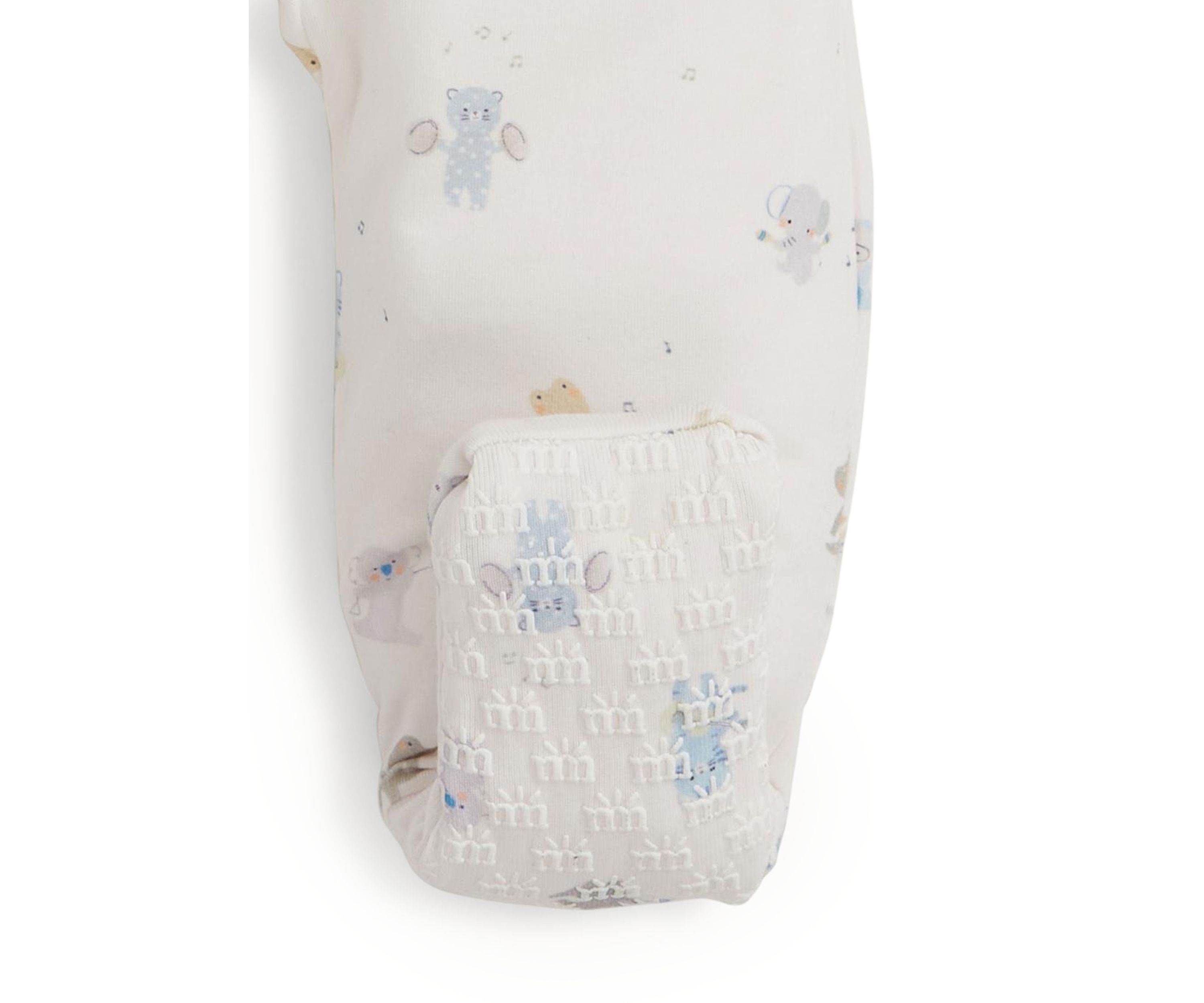 Baby Boys Baby Beats Blue Coverall