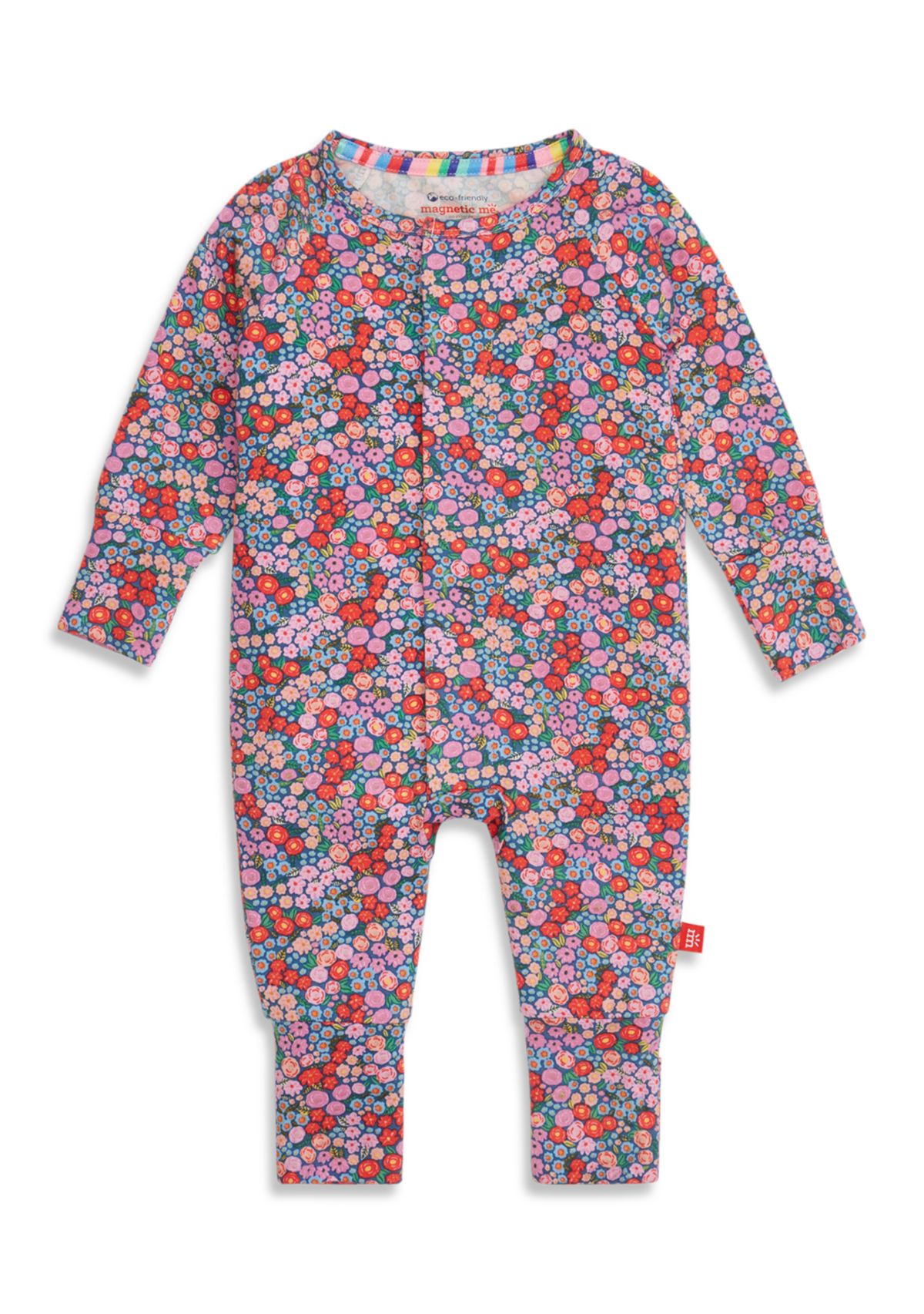 Baby Girls Gilded Lily Magnetic Footie Pajama