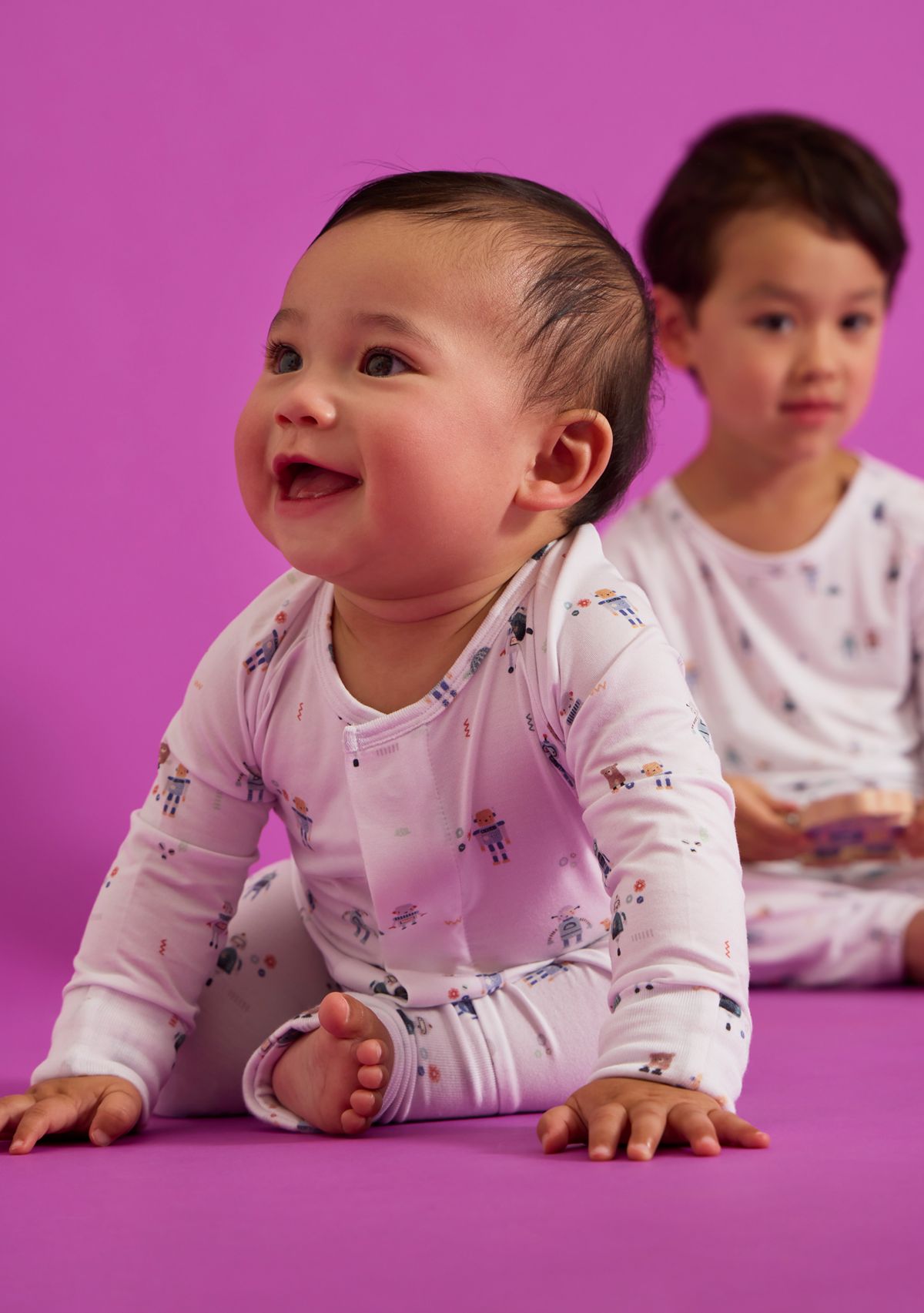 Baby Boys Love You A Bot Convertible Coverall