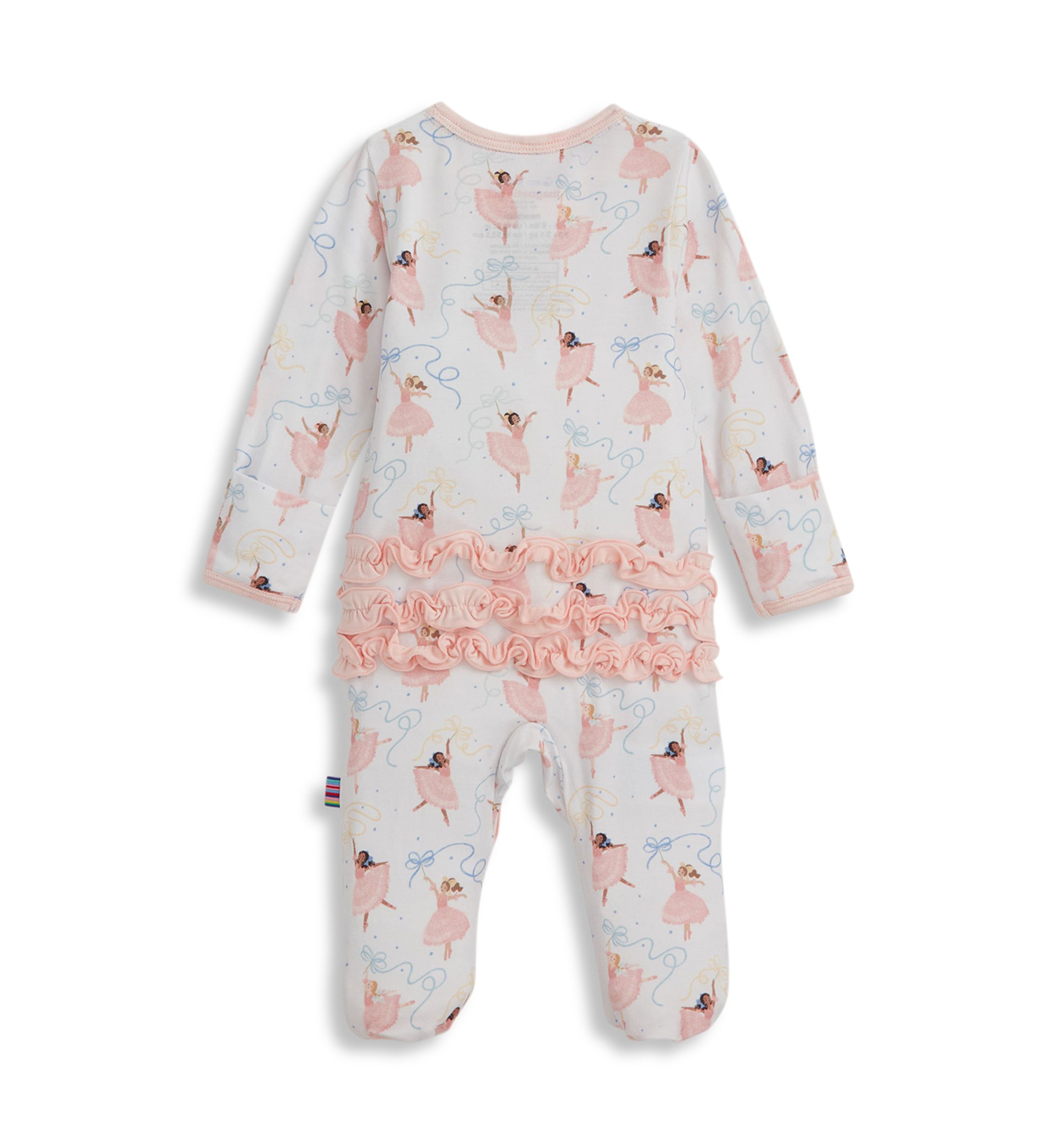 Baby Girls Pretty Pliés Footie Pajamas