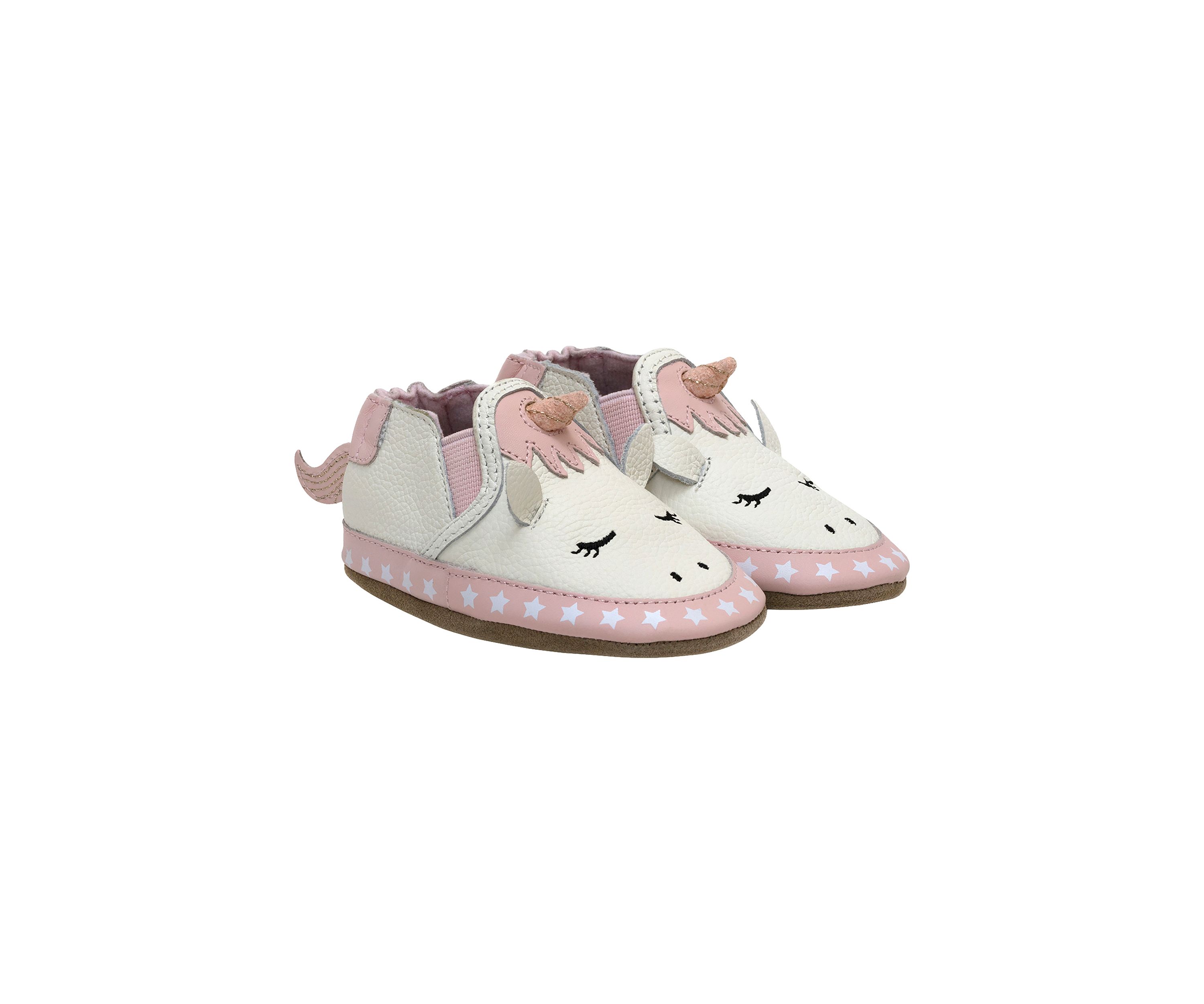 Baby Girls Eva Unicorn Soft Sole Sneakers