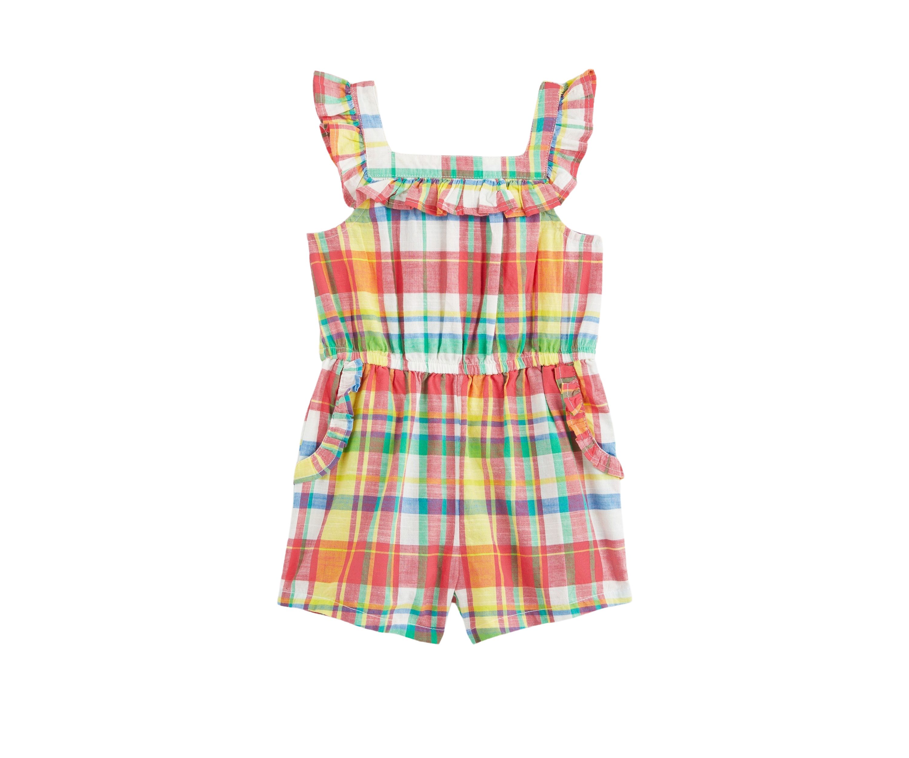 Baby Girls Ruffle Romper 