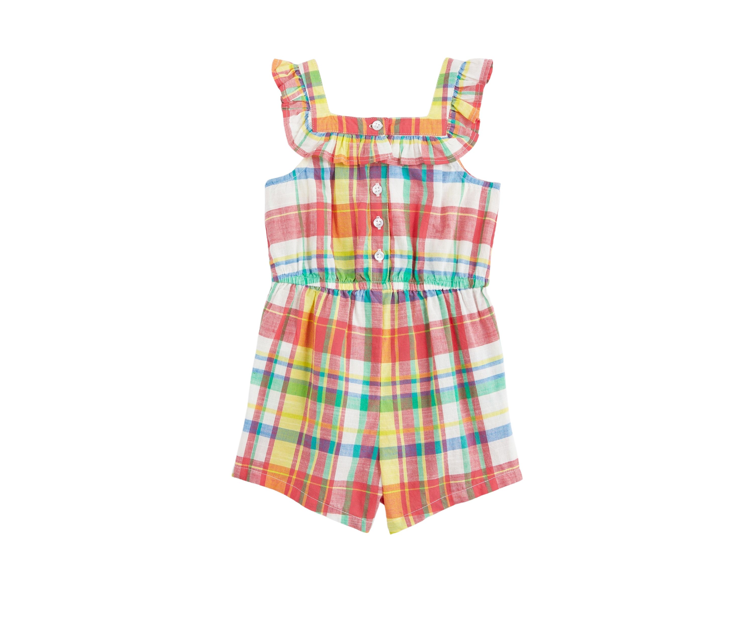 Baby Girls Ruffle Romper 