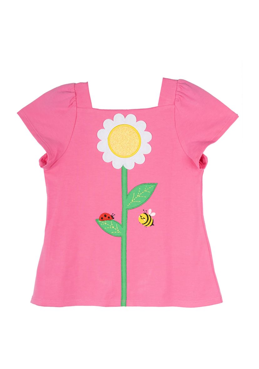 Toddler Girls Daisy Graphic T-Shirt