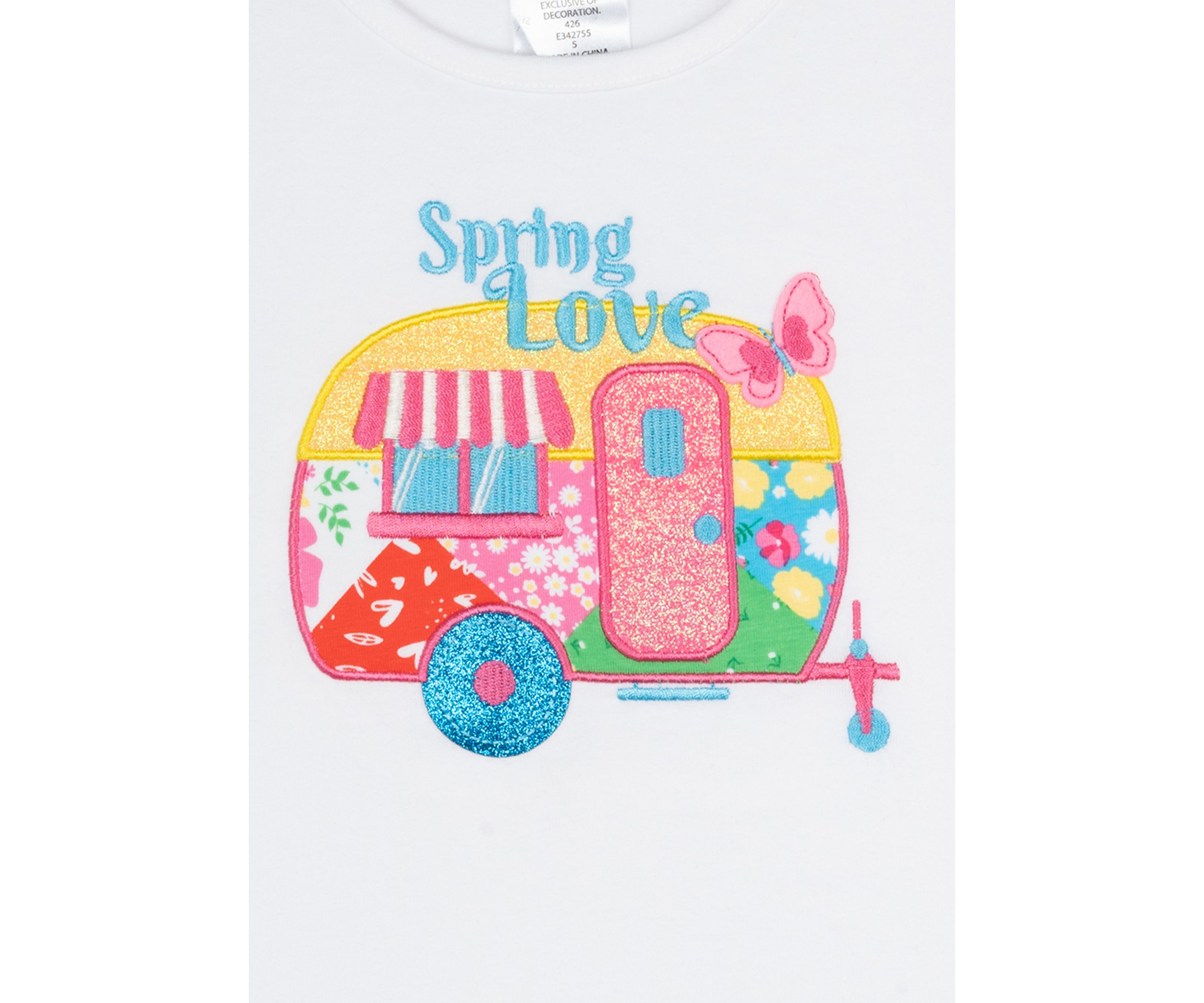 Toddler Girls Camper Graphic T-Shirt