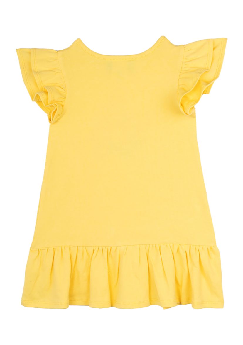 Toddler Girls Flutter Sleeve Butterfly Dress